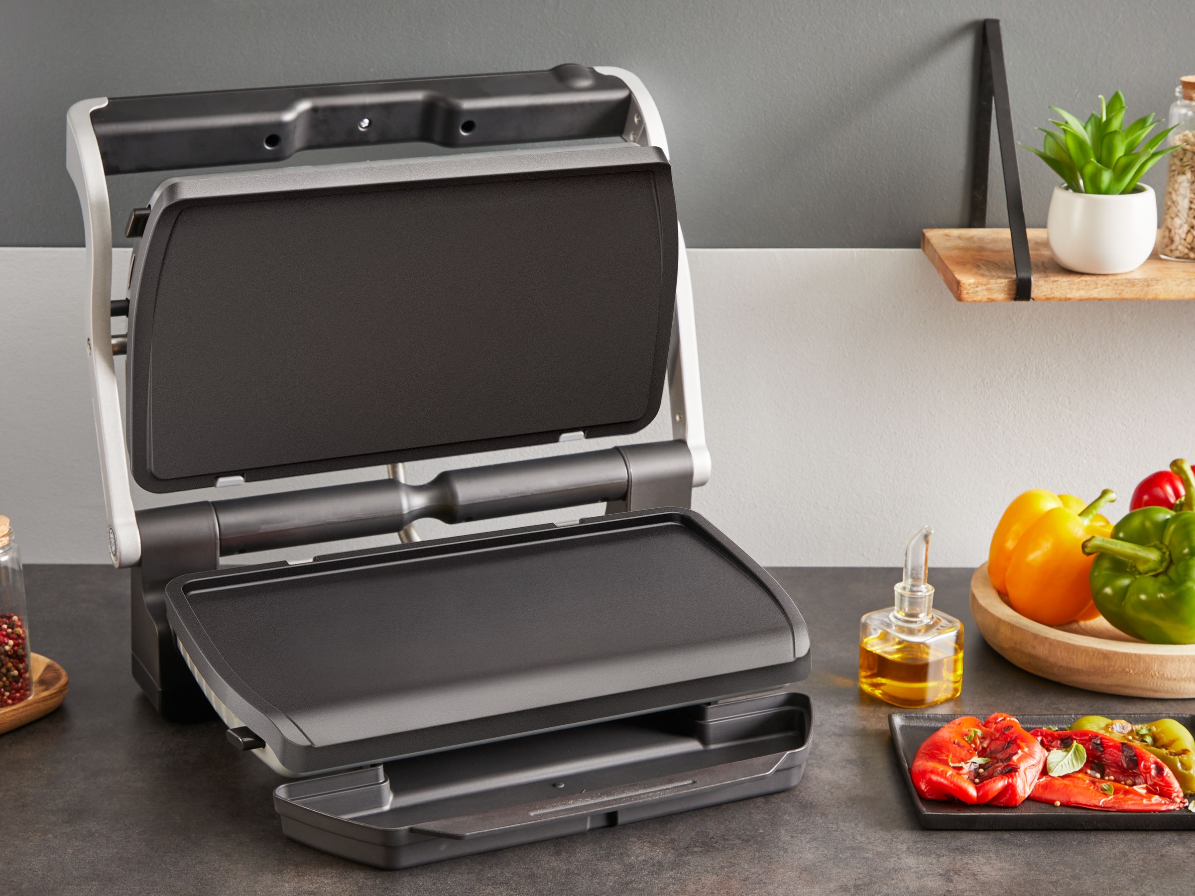 Tefal Backblech »XA7298 OptiGrill« Aluminium Set, Plancha-Platten XL, für e günstig online kaufen