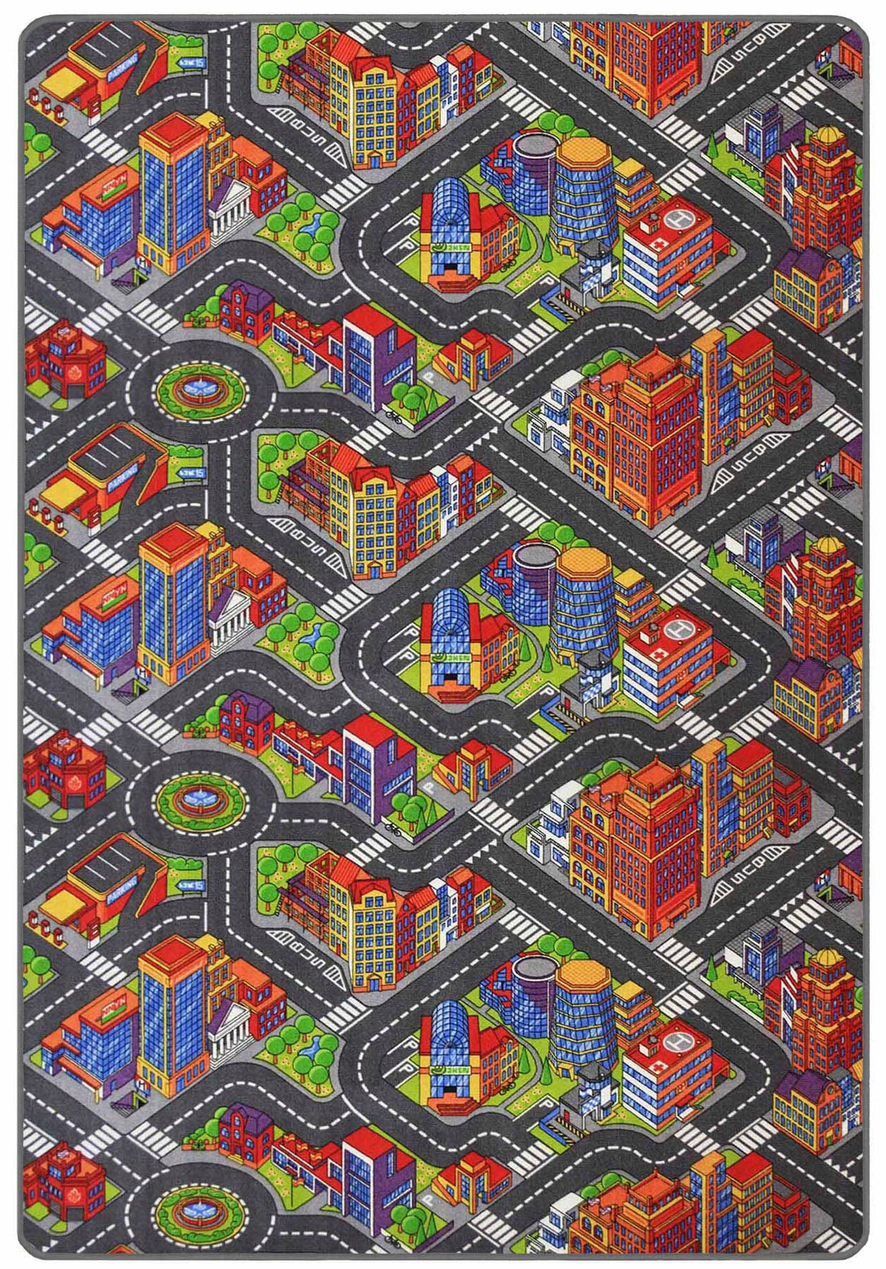 Primaflor-Ideen in Textil Kinderteppich »BIG CITY, Made in Belgium«, rechte günstig online kaufen