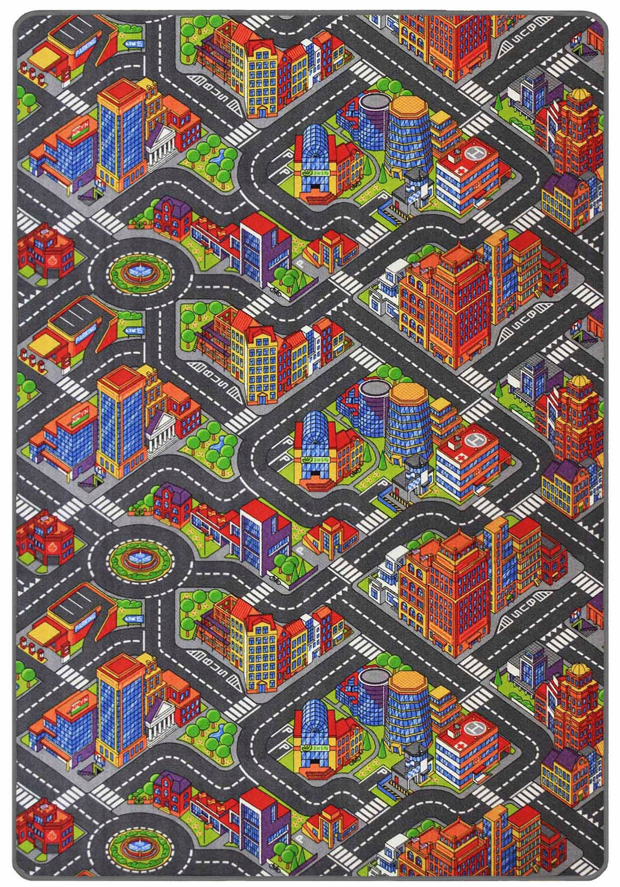 Primaflor-Ideen in Textil Kinderteppich »BIG CITY, Made in Belgium«, rechte günstig online kaufen