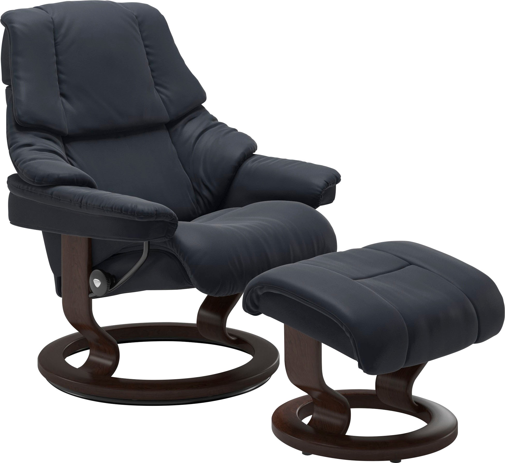Stressless® Relaxsessel »Reno«, mit Classic Base, Größe S, M & L, Gestell Braun