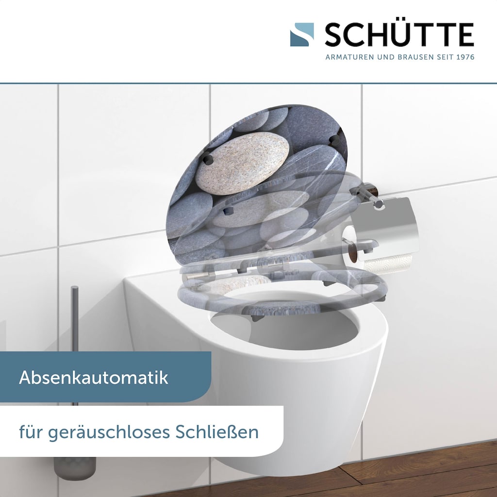 Schütte WC-Sitz »GREY STONES«