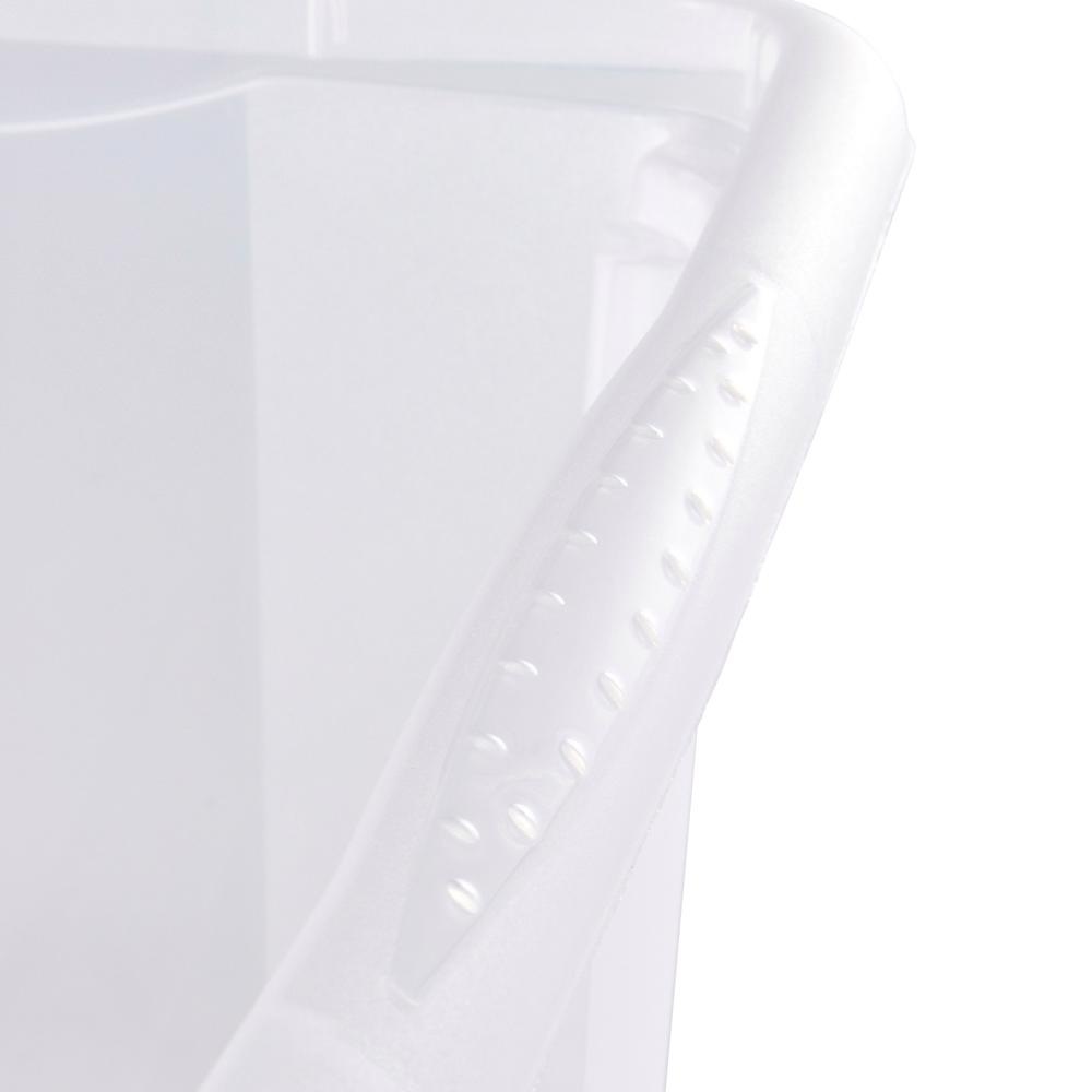 keeeper Organizer »emil«, (Set, 3 St.), Aufbewahrungsbox, 15 L, mit Deckel, hochwertiger Kunststoff