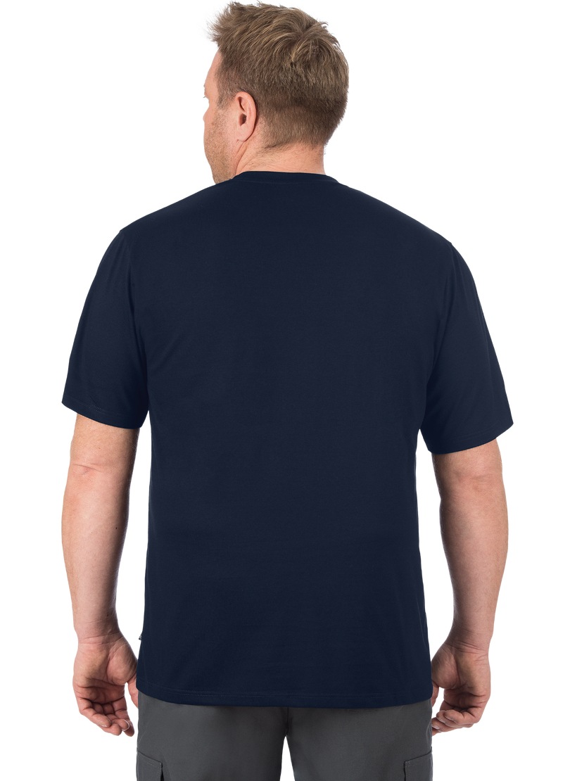 Trigema T-Shirt »TRIGEMA T-Shirt DELUXE Baumwolle«, (1 tlg.)