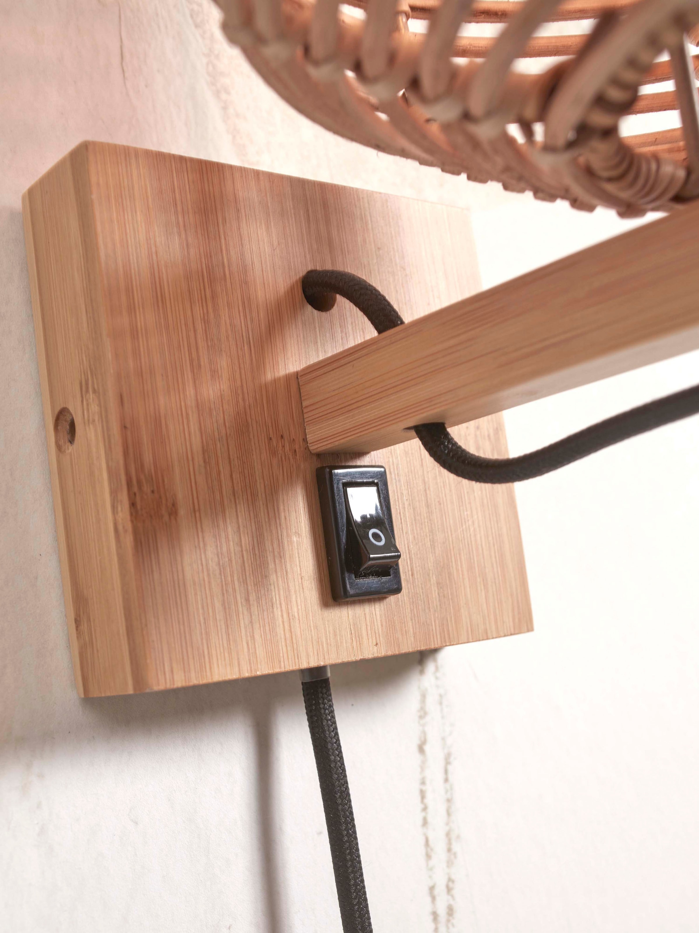 GOOD&MOJO Wandleuchte »TANAMI« E27 1 Stk.