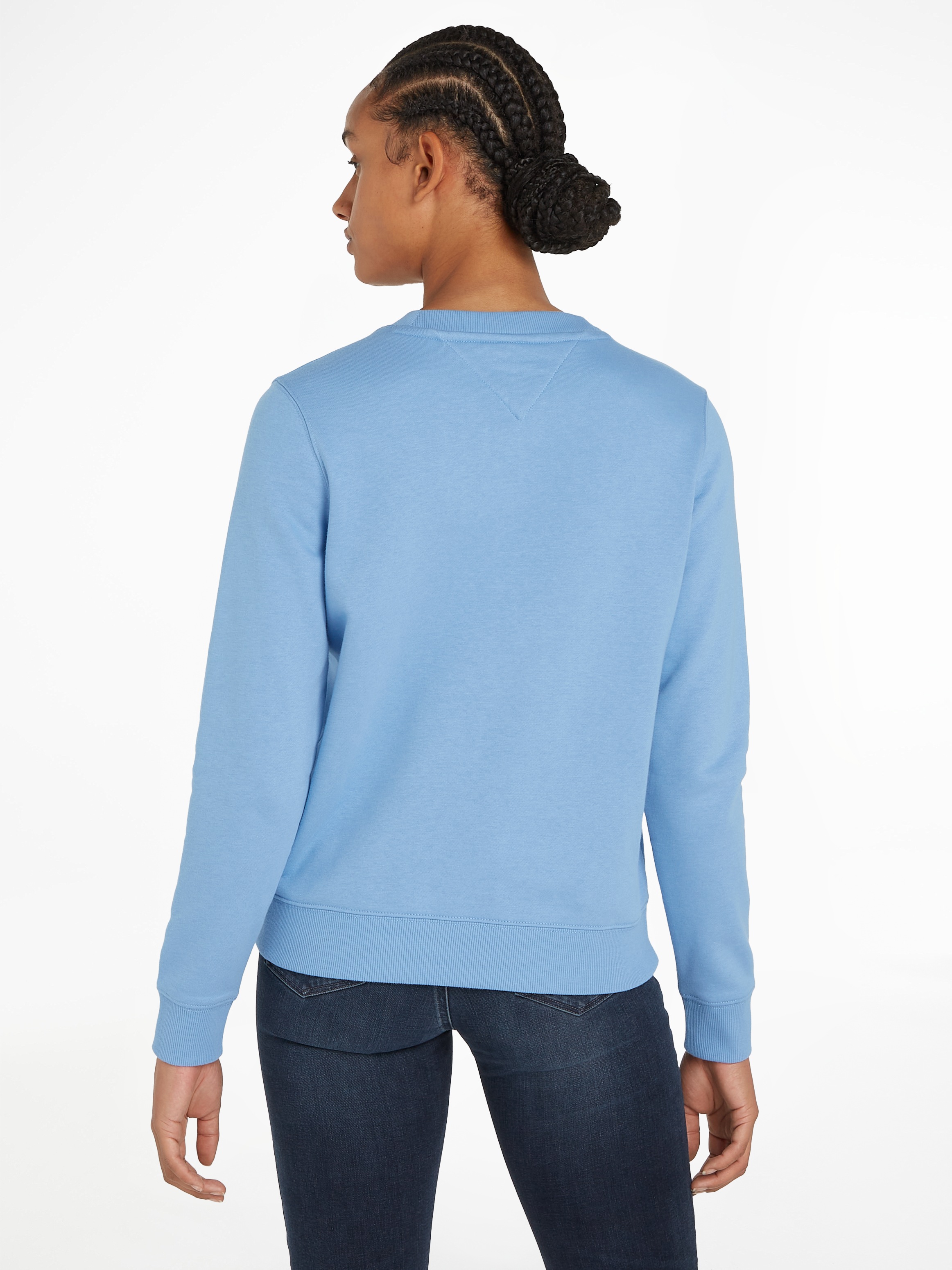 Tommy Jeans Sweatshirt »TJW REG S FLAG CREW«, mit Tommy Jeans Logo-Flag auf der Brust