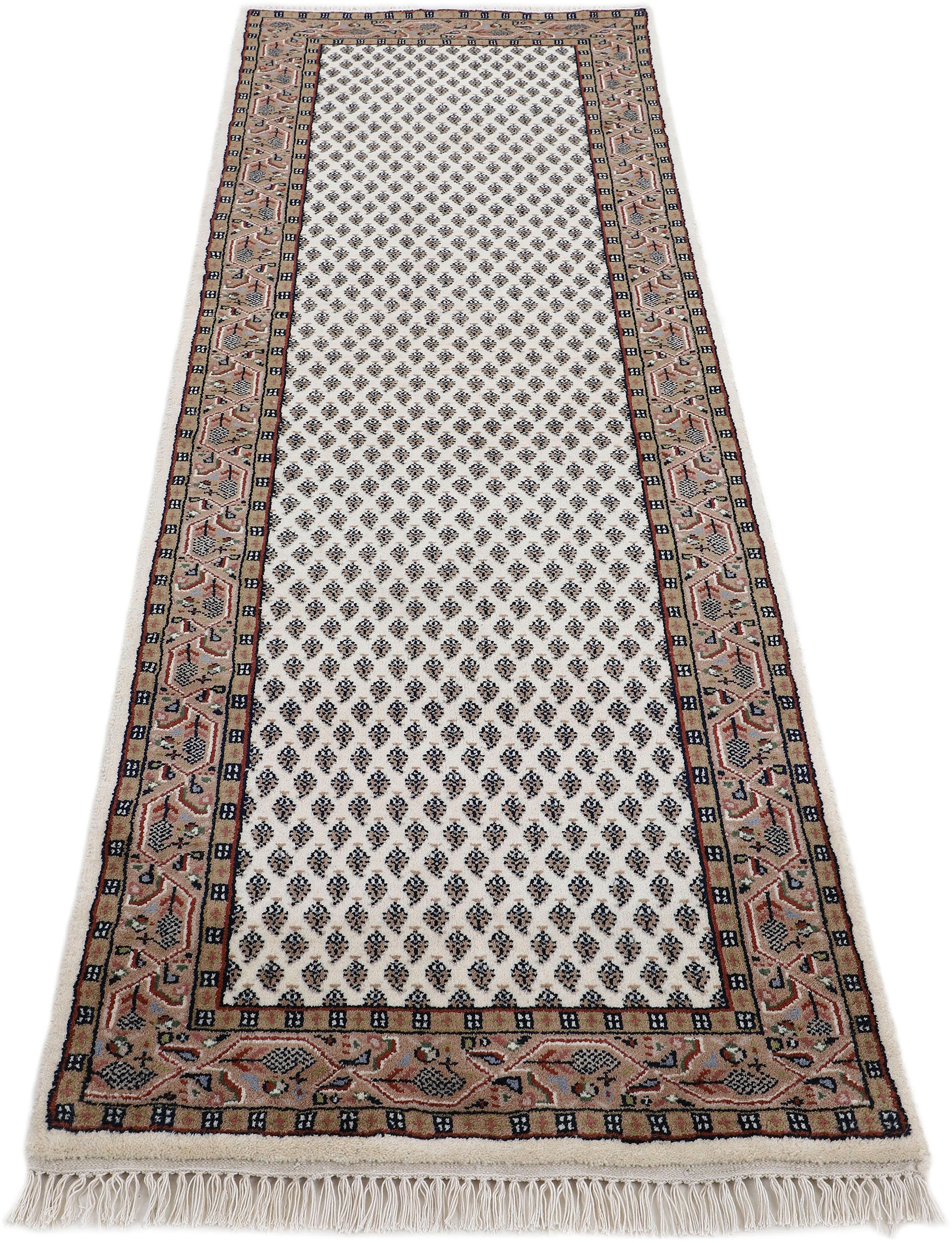 Woven Arts Läufer »Orientteppich Mir«, rechteckig, 15 mm Höhe, handgeknüpft, Wohnzimmer, reine Wolle