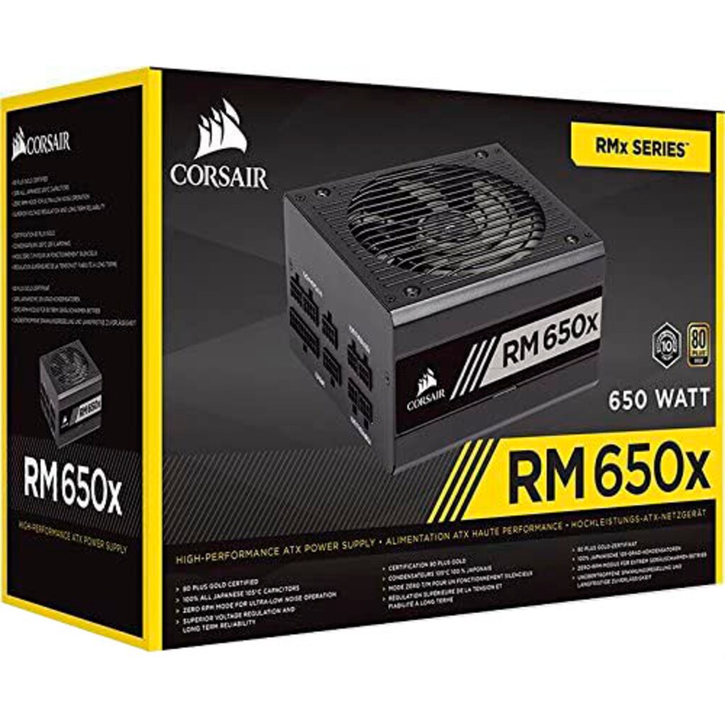 Corsair PC-Netzteil »RM650x 2018«, (1 St.)