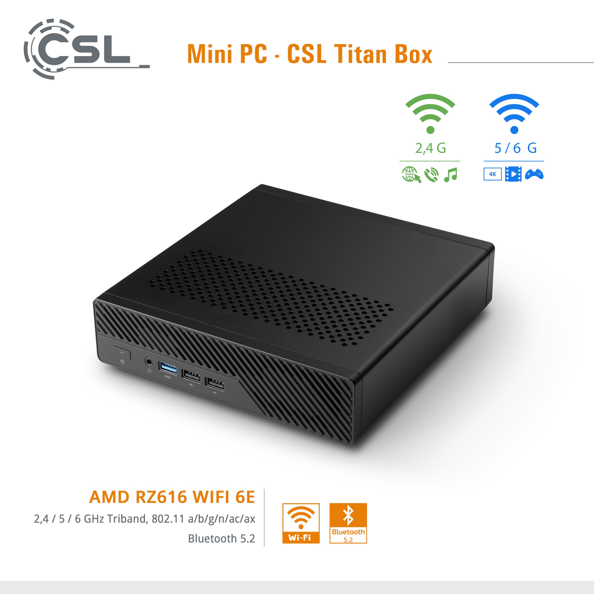 CSL PC »TitanBox i9-12900H«
