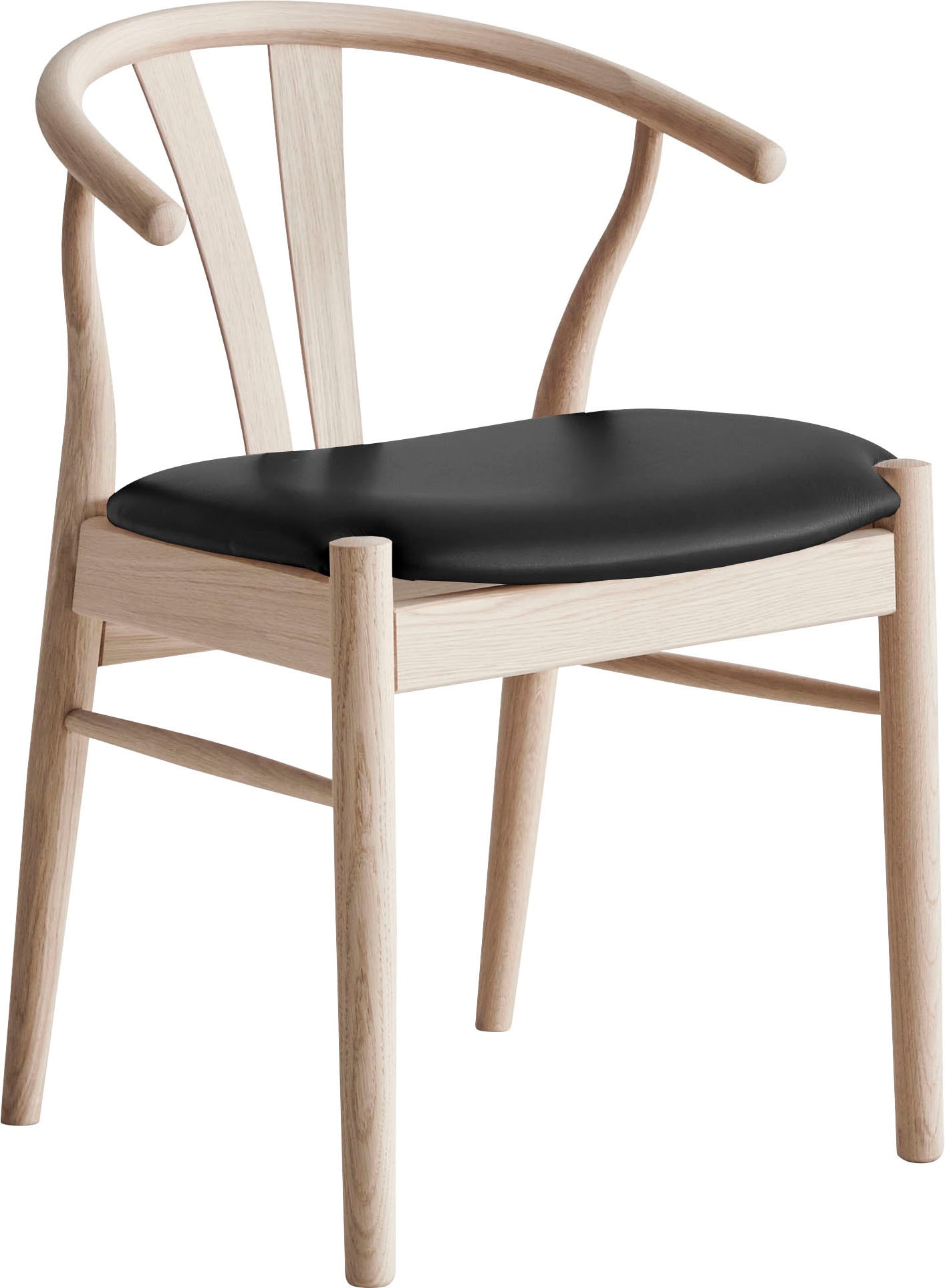 Hammel Furniture Holzstuhl »Findahl by Hammel Frida« (Set) 2 Stk. Kunstlede günstig online kaufen