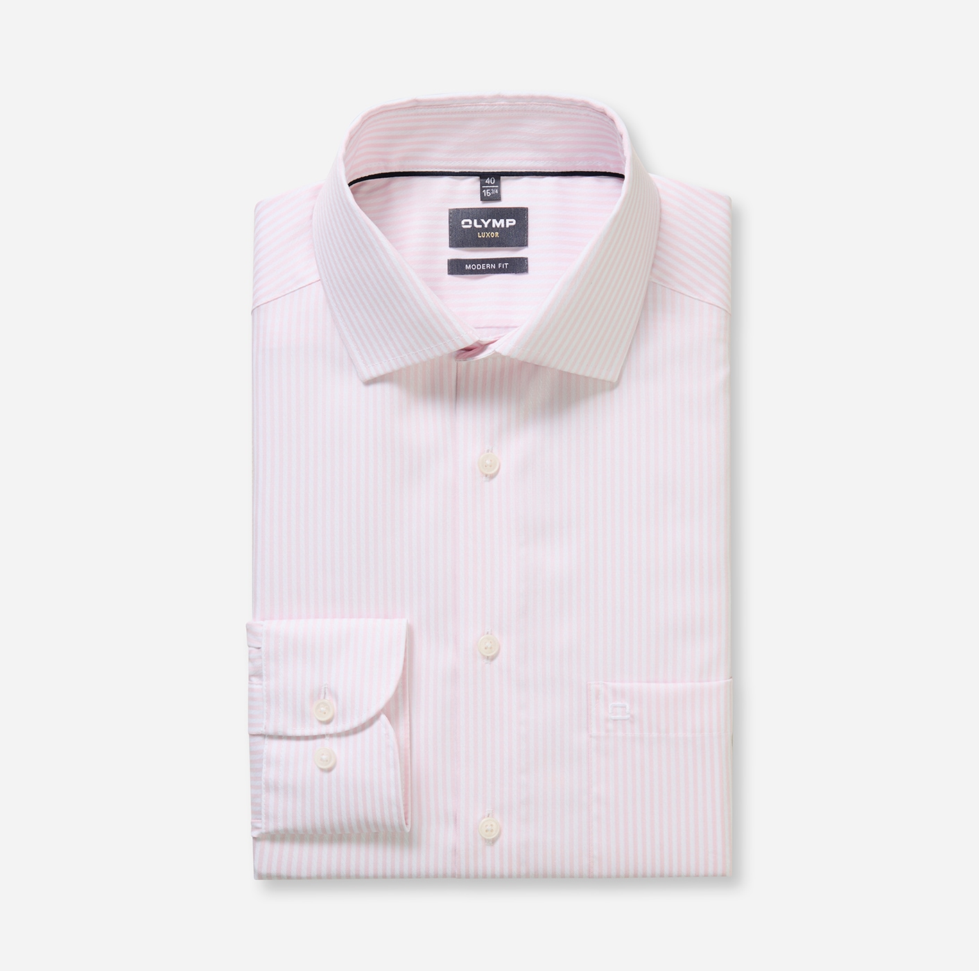 OLYMP Businesshemd »Luxor modern fit« fein gestreift