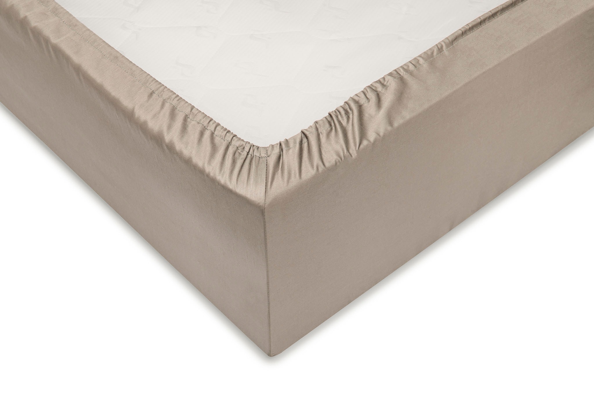 ZO HOME Spannbettlaken »Satinado«, Laken aus 100% Baumwolle, hochwertiges Mako-Satin, Betttuch ab 90x200