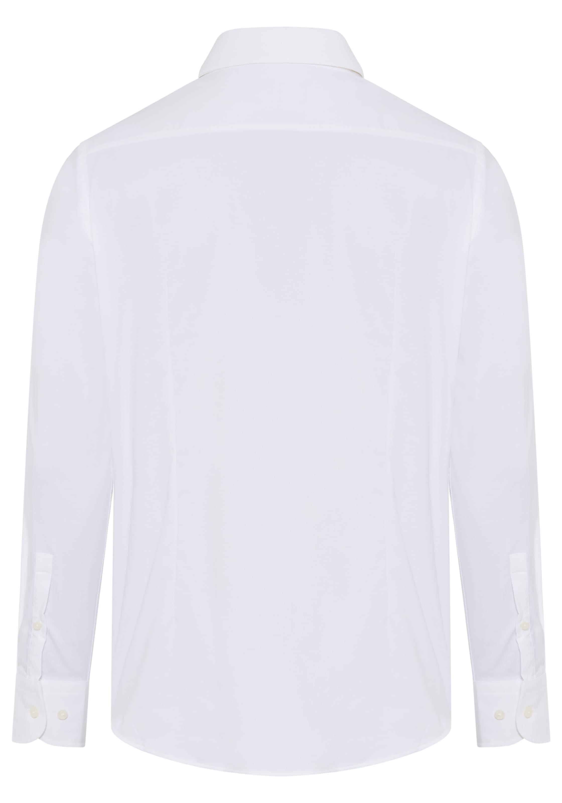 BOSS Businesshemd »HANK« Slim-Fit, aus funktionalem Stretch-Twill, Kentkragen