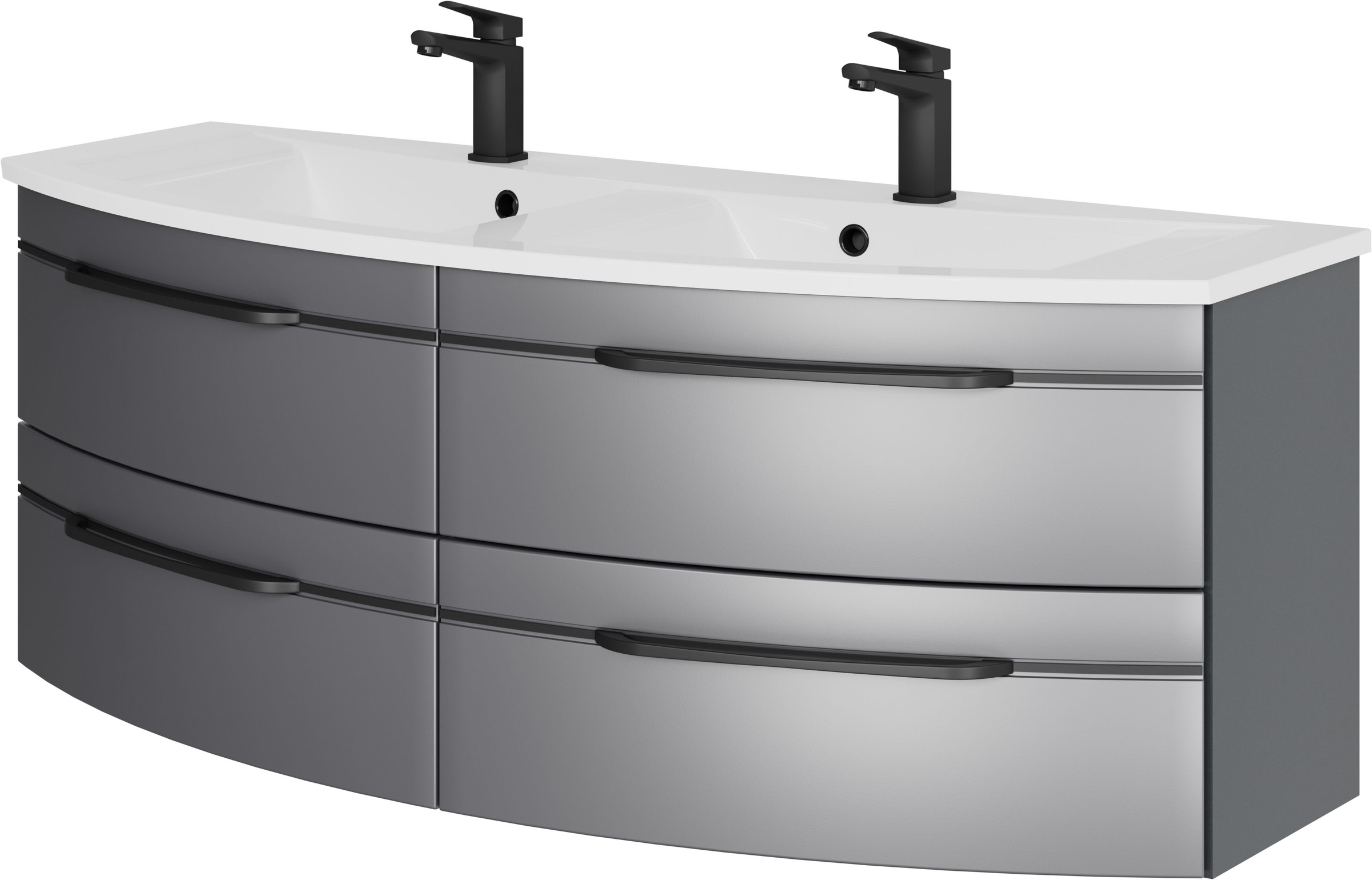 Saphir Waschtisch »Serie 7045 Mineralmarmor-Waschtisch und Unterschrank, 13 günstig online kaufen