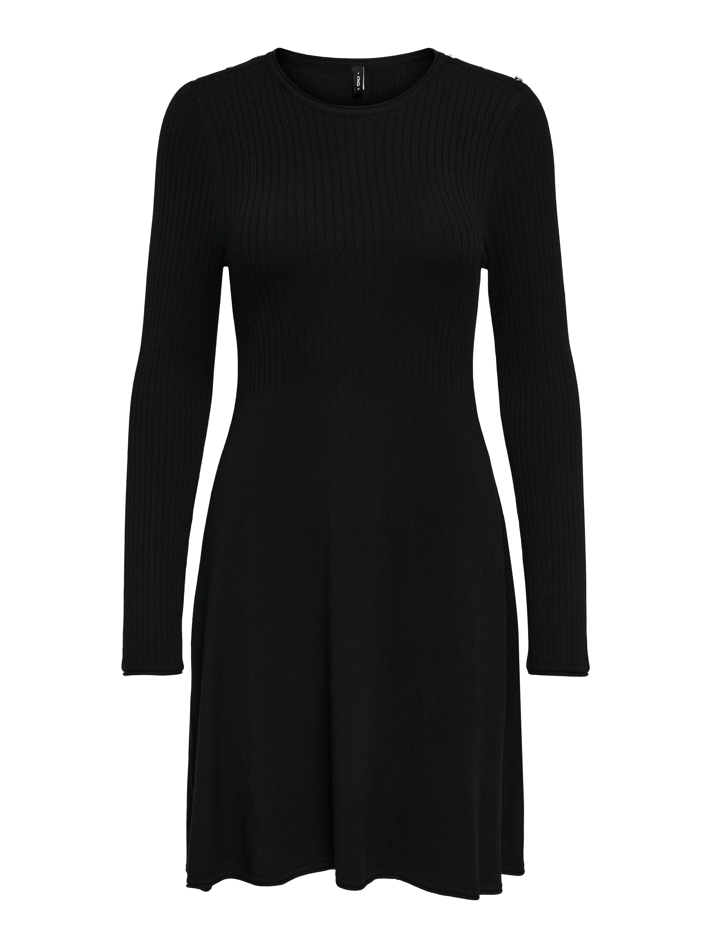 ONLY Midikleid »ONLMILA SL BUTTON O-NECK DRESS EX KNT«