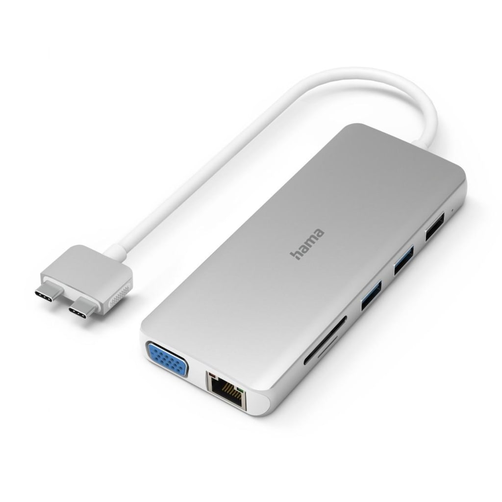 Hama Laptop-Dockingstation »USB-C Multiport Apple MacBook Air und Apple MacBook Air Pro, 12 Ports«