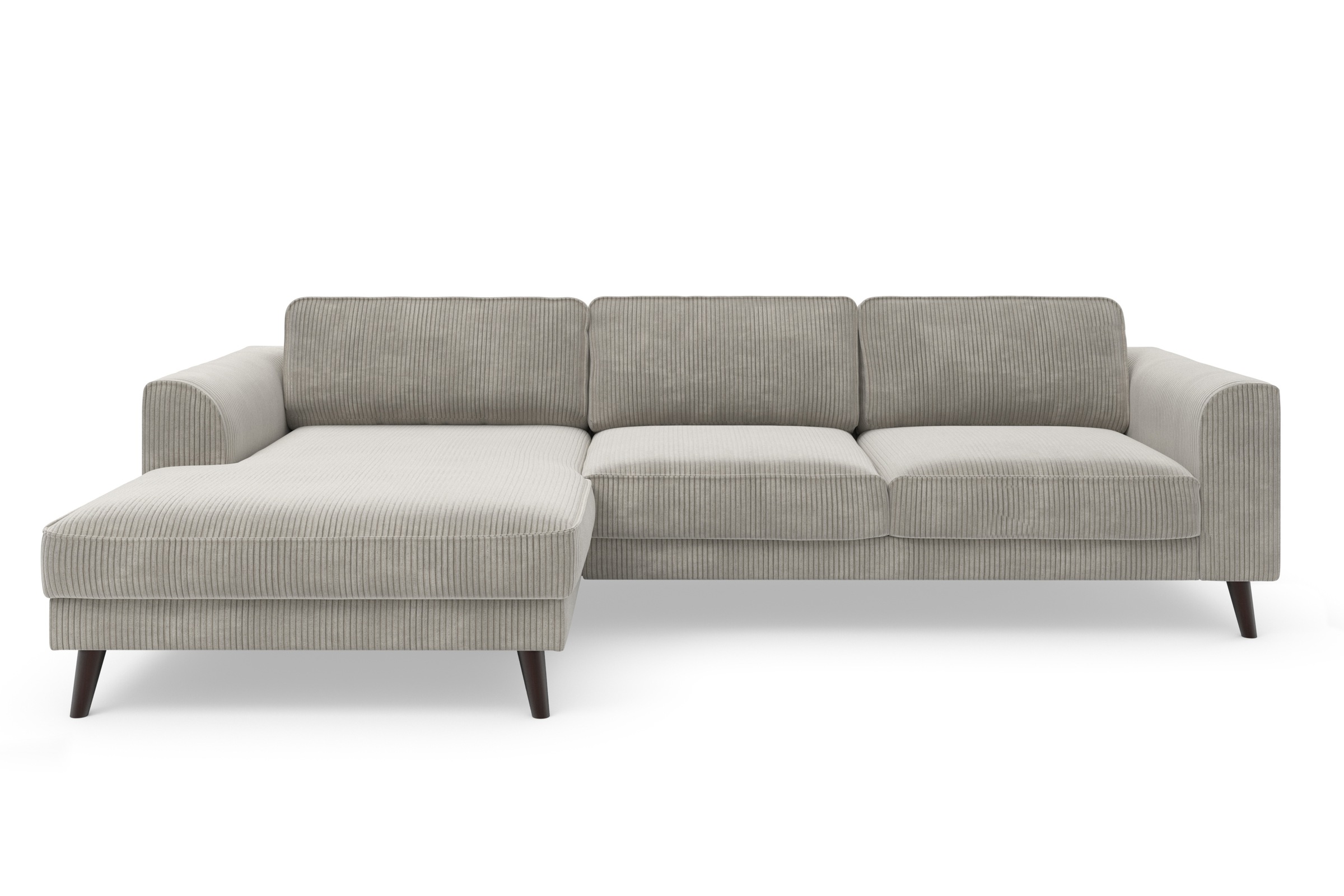 TRENDMANUFAKTUR Ecksofa »Lumber Jack, elegantes Designsofa, zeitlos modern, günstig online kaufen
