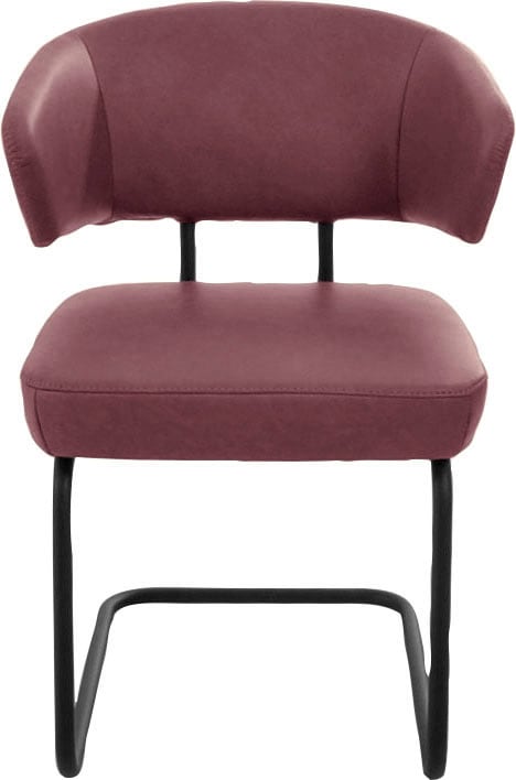 K+W Komfort & Wohnen Freischwinger »Mikkado Tube« () 1 Stk.abgerundeter Rüc günstig online kaufen