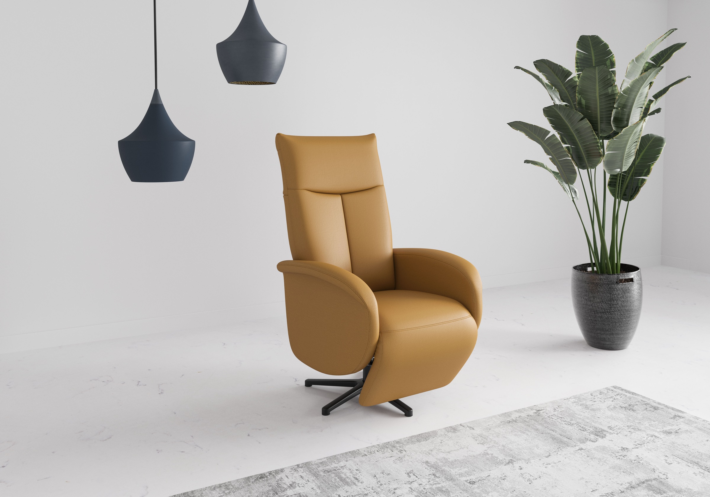 sit&more TV-Sessel »Juma, inkl. Drehfunktion & Kopfteilverstellung«, Höhe A günstig online kaufen