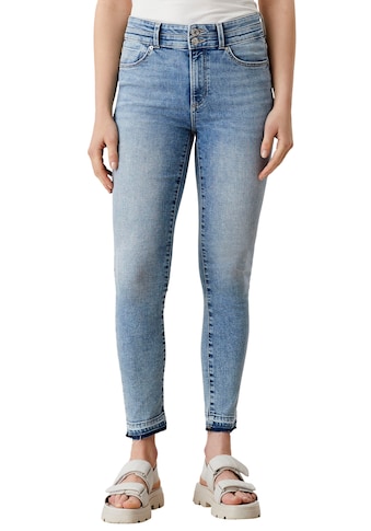 s.Oliver Ankle-Jeans, mit ausgefranstem Saum kaufen