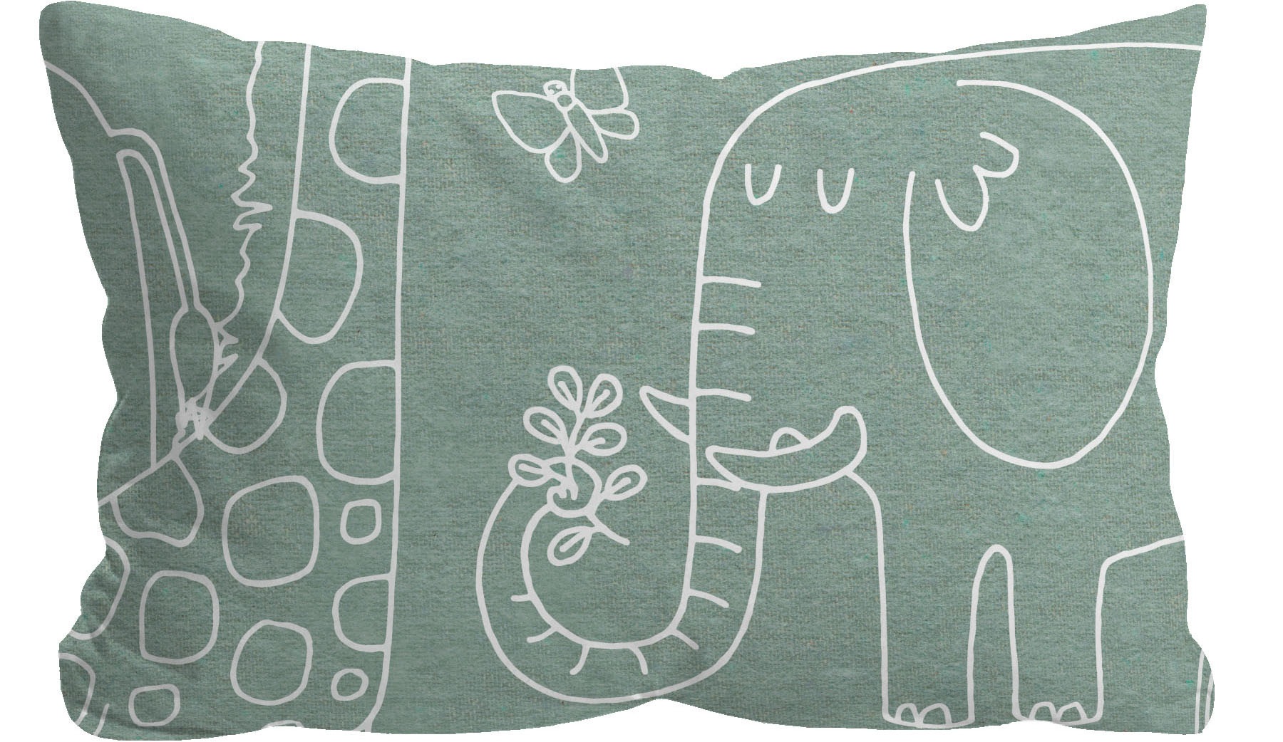 Biberna Kinderbettwäsche »0840520«, kuschelig warm, samtweich, Melange, 100% Baumwolle, made in Germany