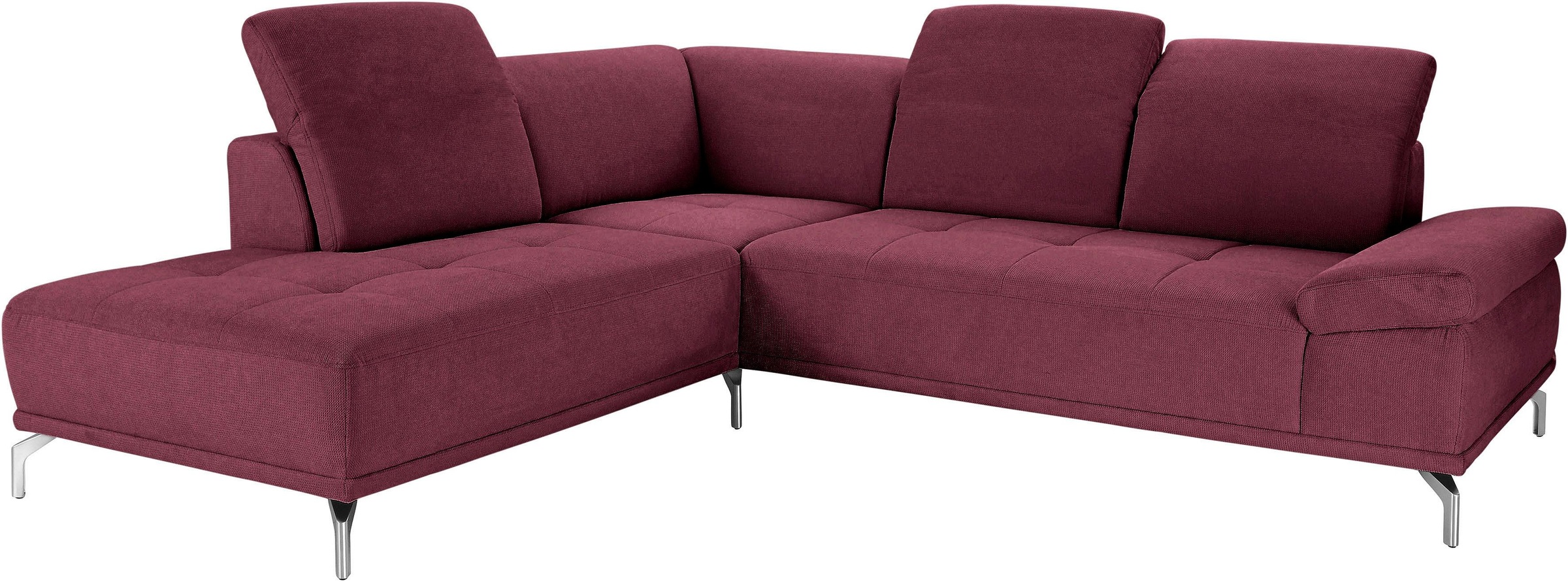 Places of Style Ecksofa »Caluna«, Inkl.Sitztiefenverstellung