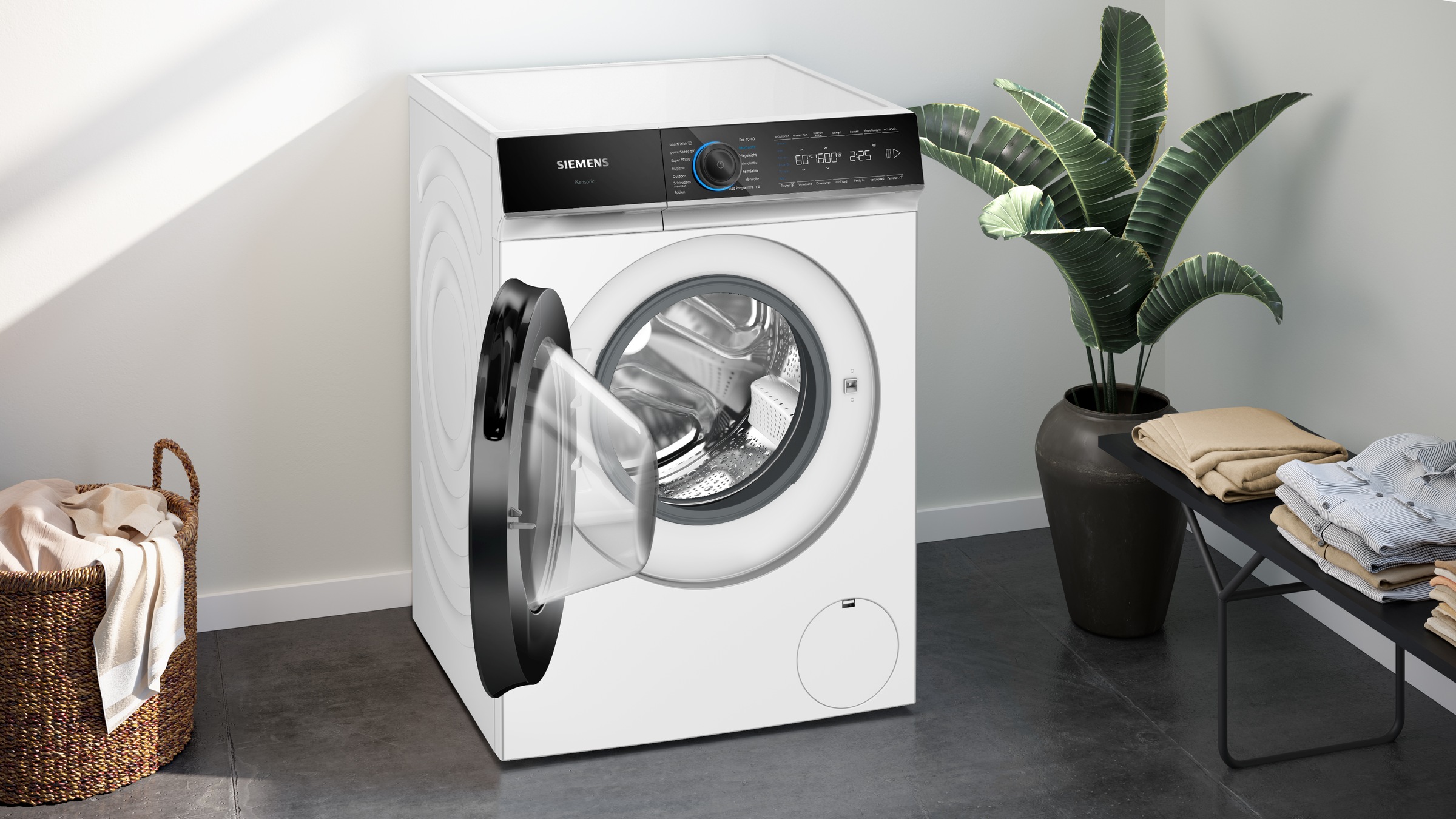 SIEMENS Waschmaschine iQ700 »WG56B20T1« 10 kg 1600 U/min