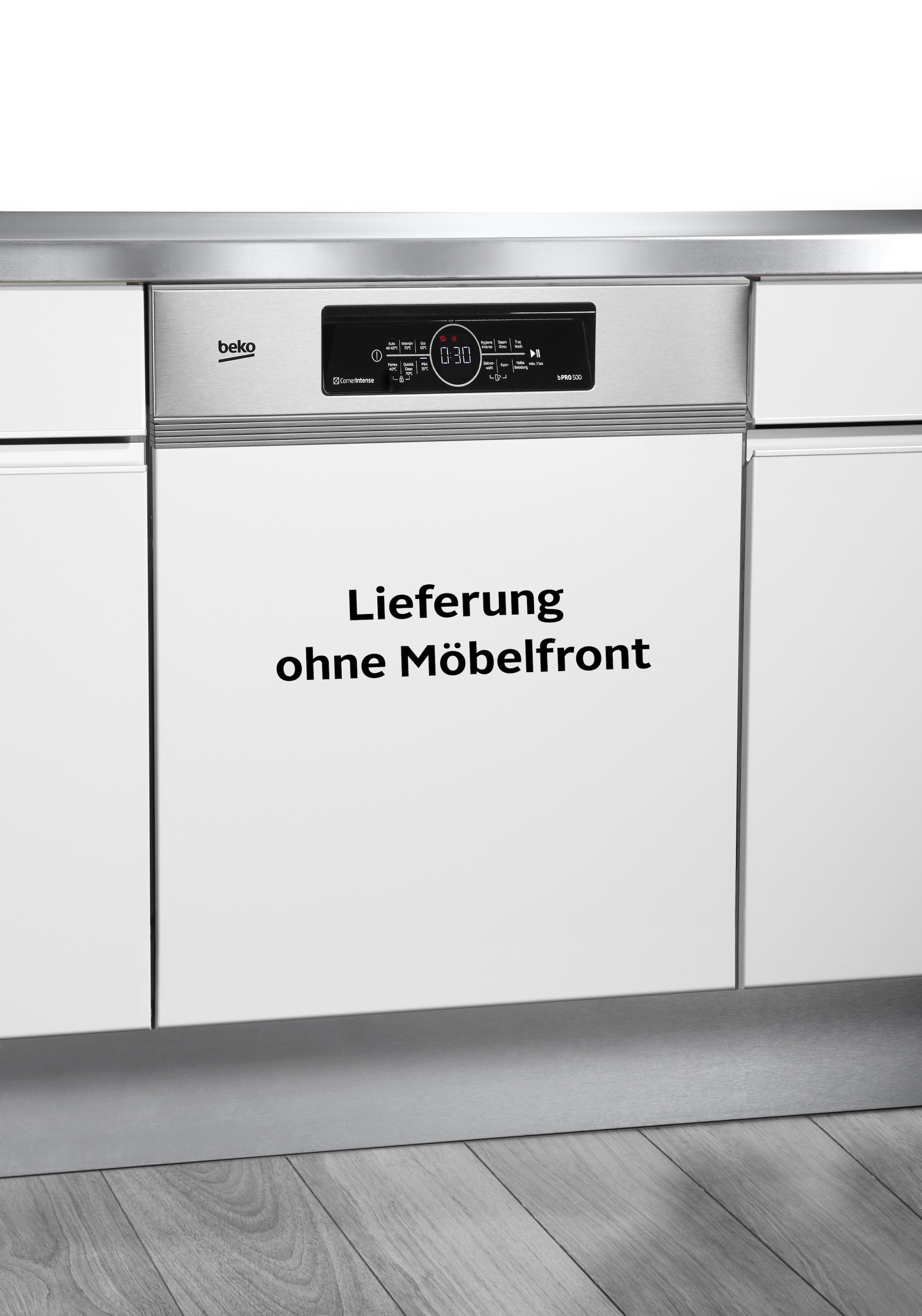 BEKO teilintegrierbarer Geschirrspüler »BDSN38440X 7696501677«, 14 Maßgedec günstig online kaufen