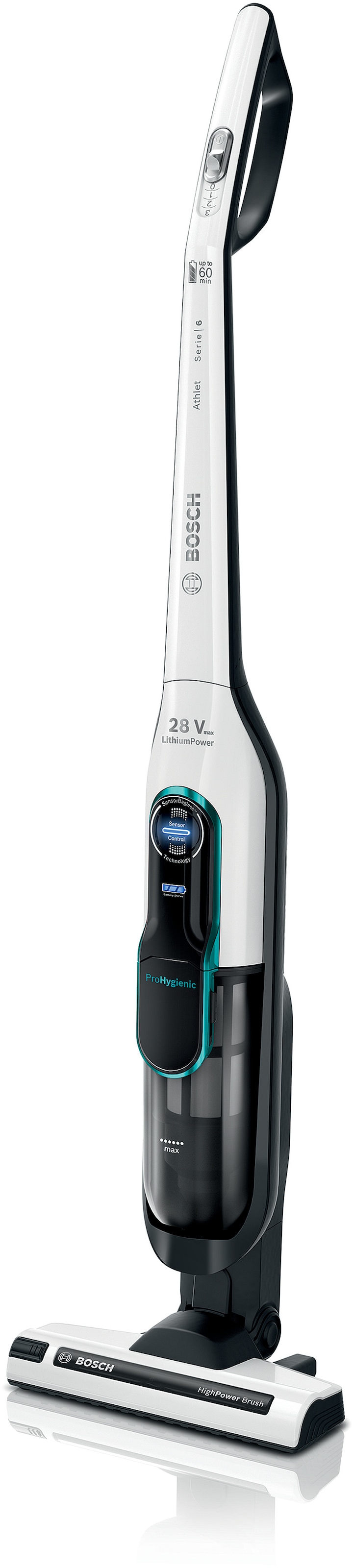 BOSCH Akku-Stielstaubsauger »Athlet BCH86HYG1, 28Vmax, freistehend, Hygiene günstig online kaufen