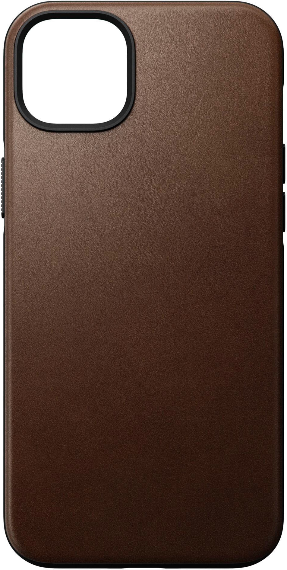 Handyhülle »Modern Leather Case iPhone 14 Max«, Polycarbonat und hochwertigem Echtleder