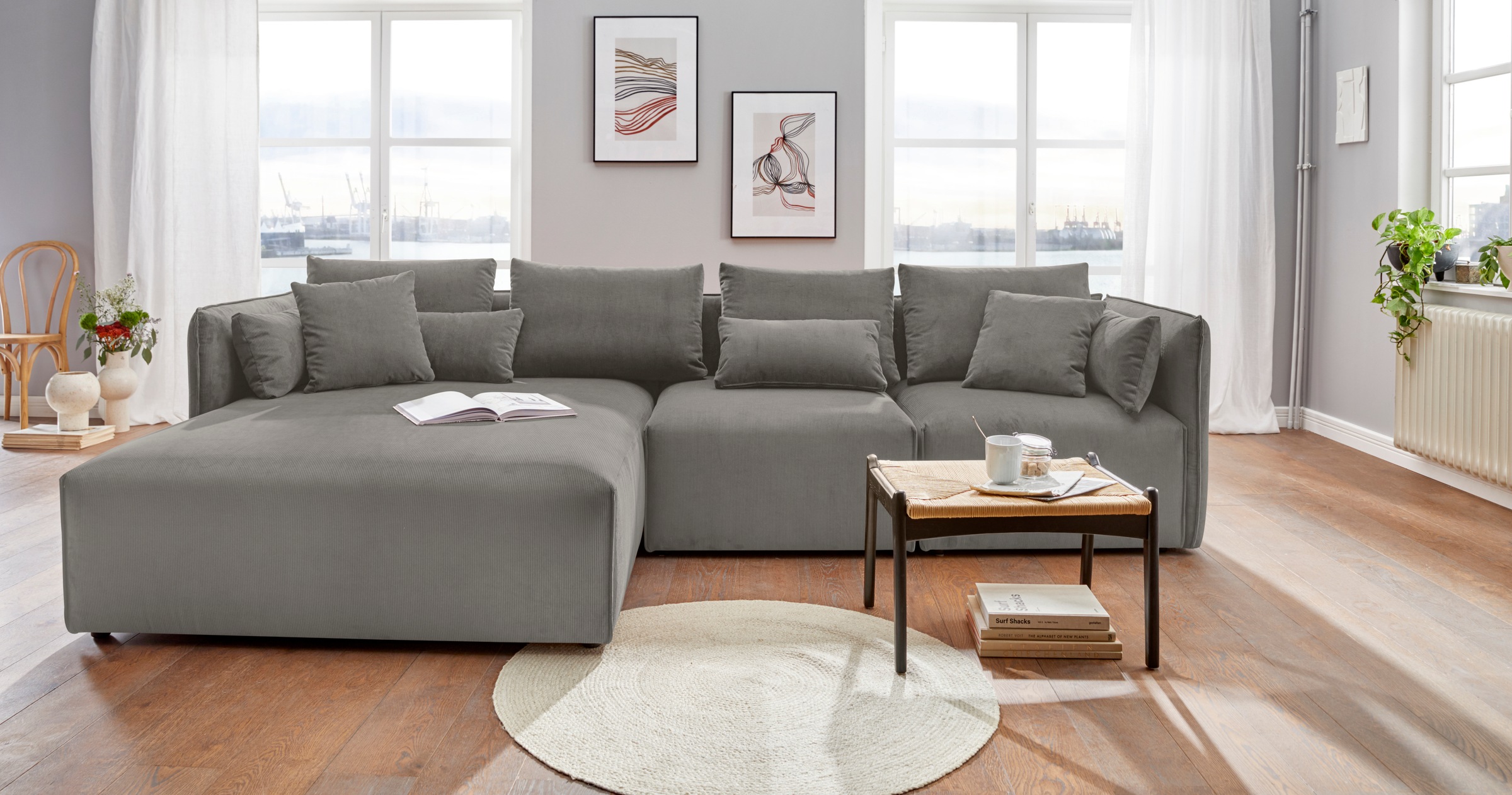 andas Sofa-Eckelement »Nöre«, Modul - zum Zusammenstellen; in vielen Bezugsqualitäten und Farben