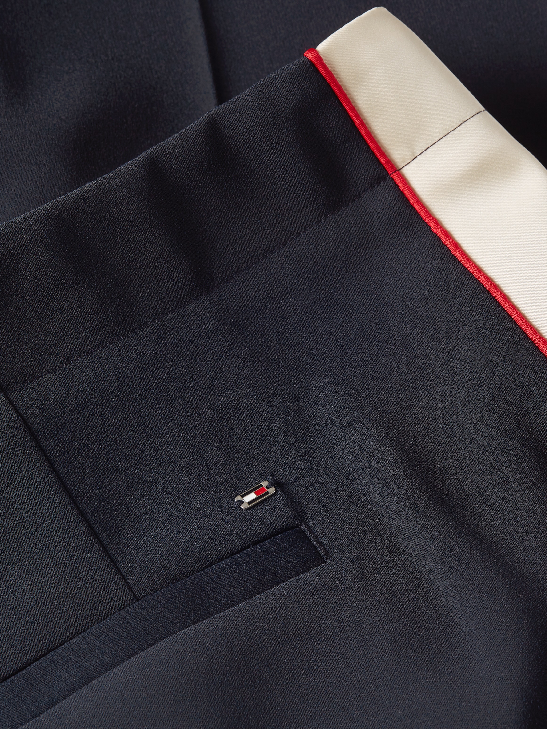 Tommy Hilfiger Webhose »COLOR BLOCK SLIM STRAIGHT PANT«, mit Seitenstreifen