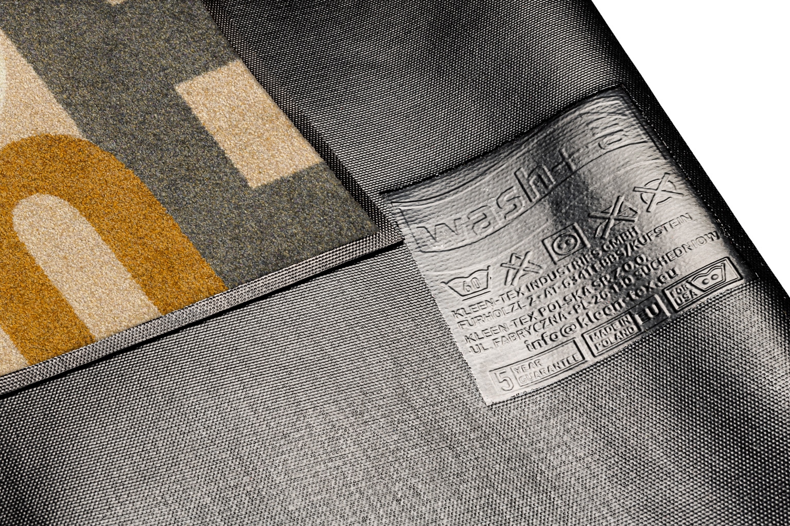 wash+dry by Kleen-Tex Fußmatte »Home Letters« rechteckig 7 mm Höhe