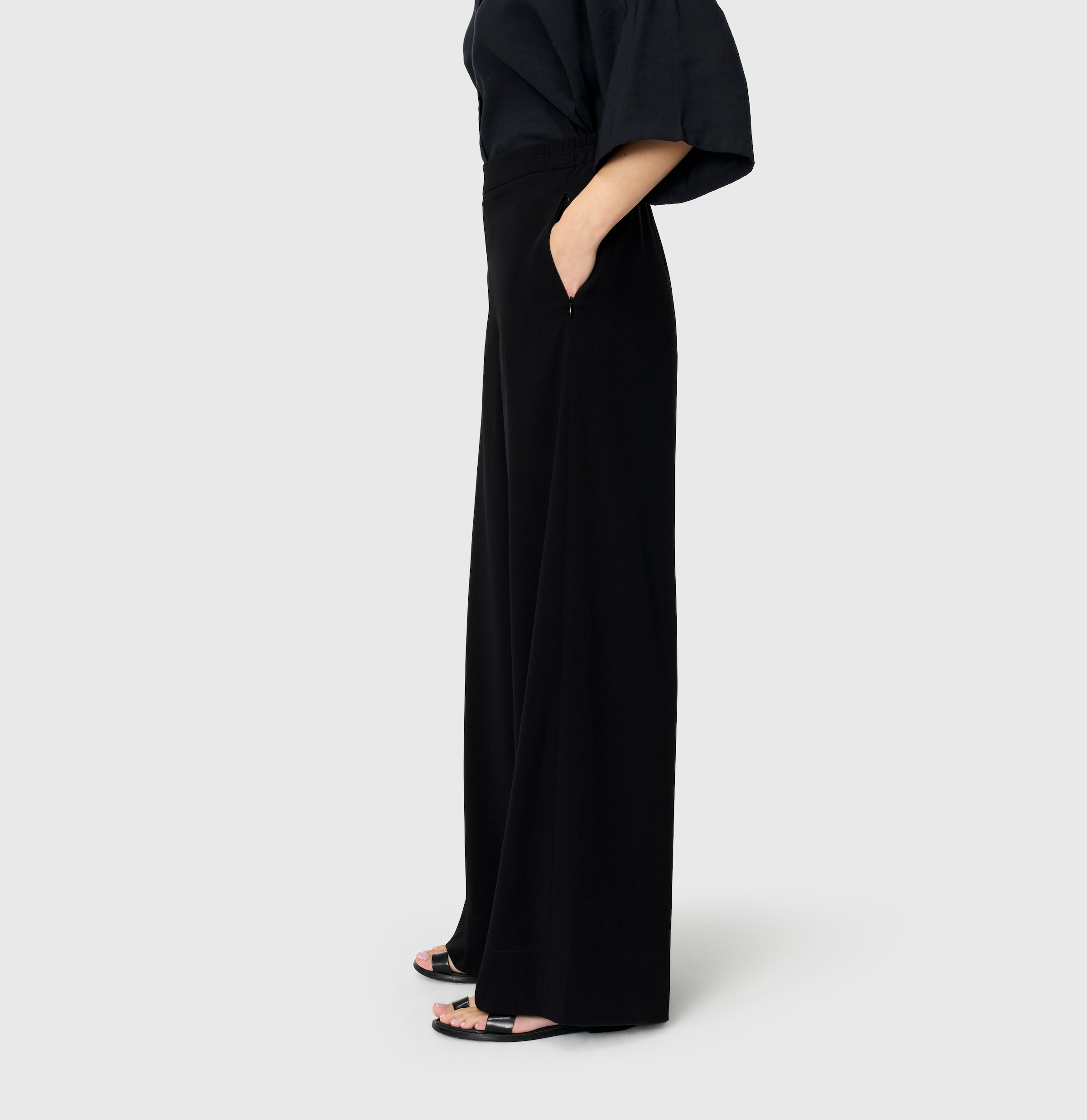 MAC Stretch-Hose »CORALIE«  Seitliche Eingrifftaschen mit Reißverschluss