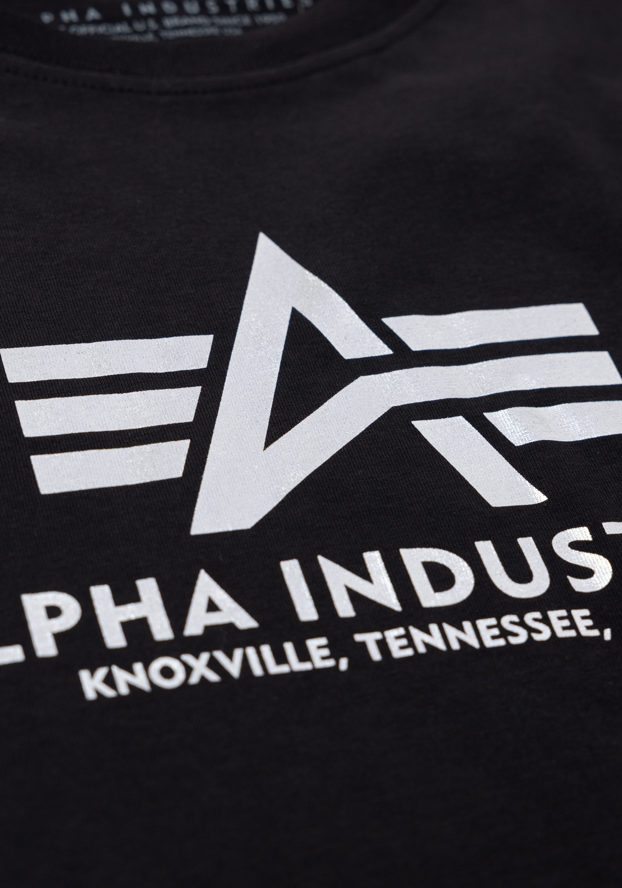 Alpha Industries T-Shirt »Basic T Foil Print Kids T-Shirt«