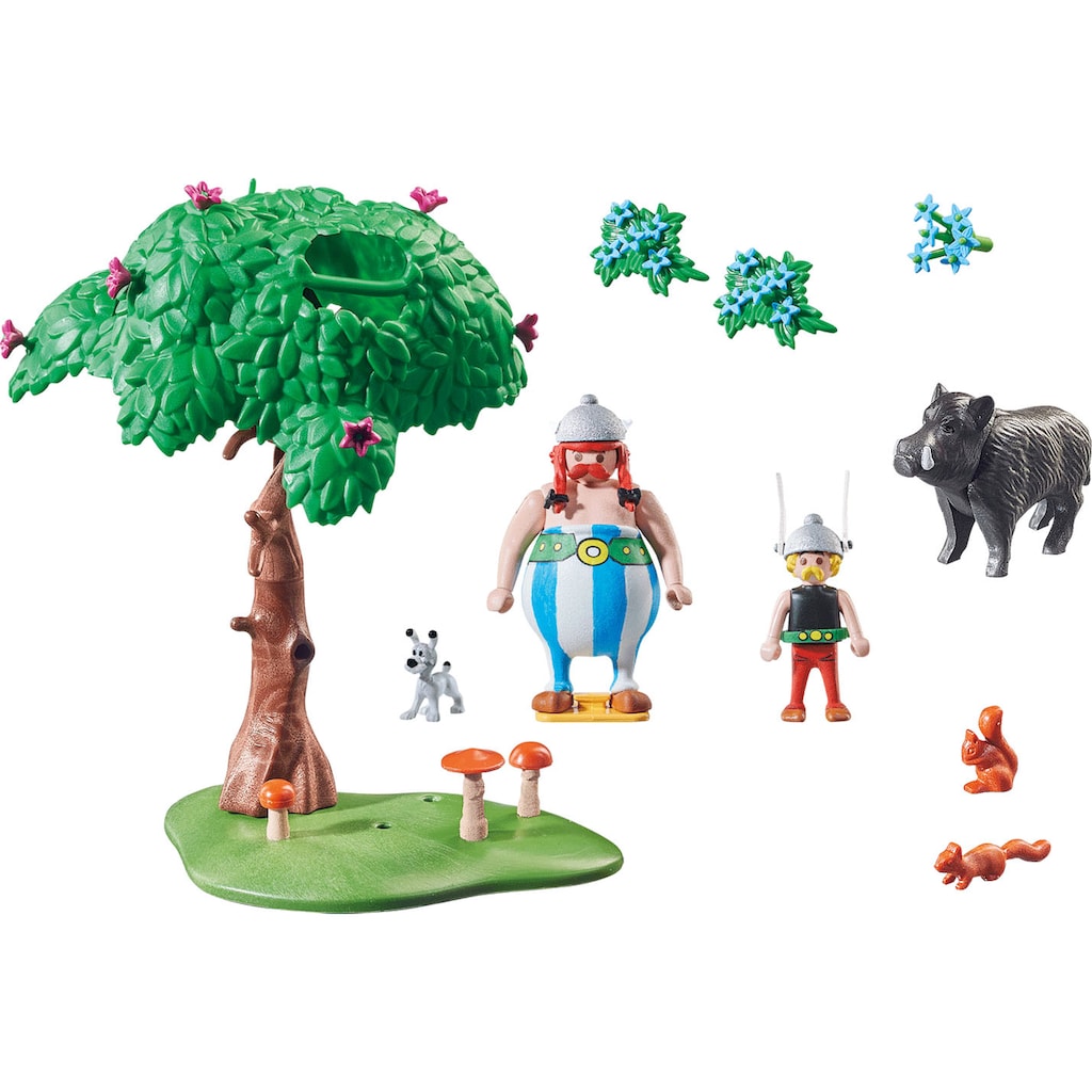 Playmobil® Konstruktions-Spielset »Wildschweinjagd (71160), Asterix«, (52 St.)