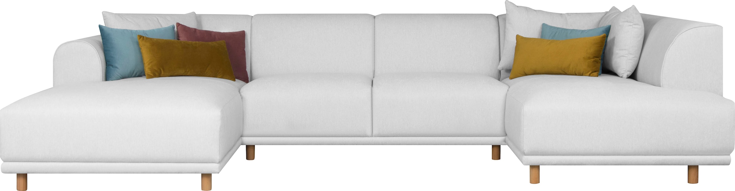 OTTO home Wohnlandschaft »Maroon U-Form« in skandinavischem Design, mit los günstig online kaufen