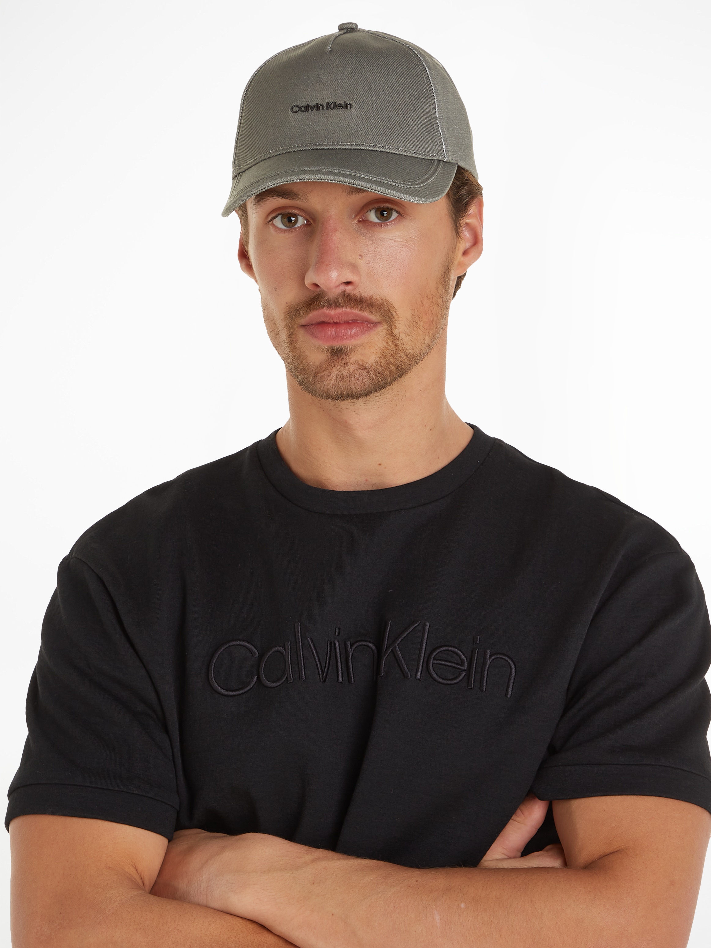 Calvin Klein Snapback Cap »METAL LETTERING BB CAP«, mit Logoprägung