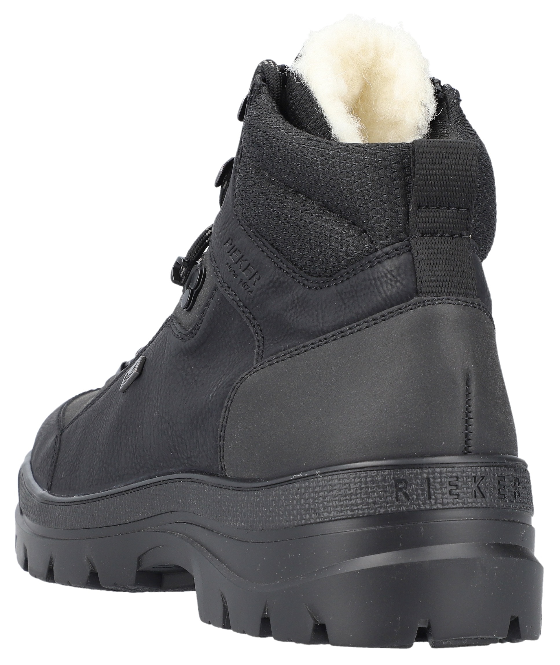 Rieker Winterboots »Flip Grip«, Outdoorboots mit umklappbaren Spikes an der Laufsohle, TEX-Membran
