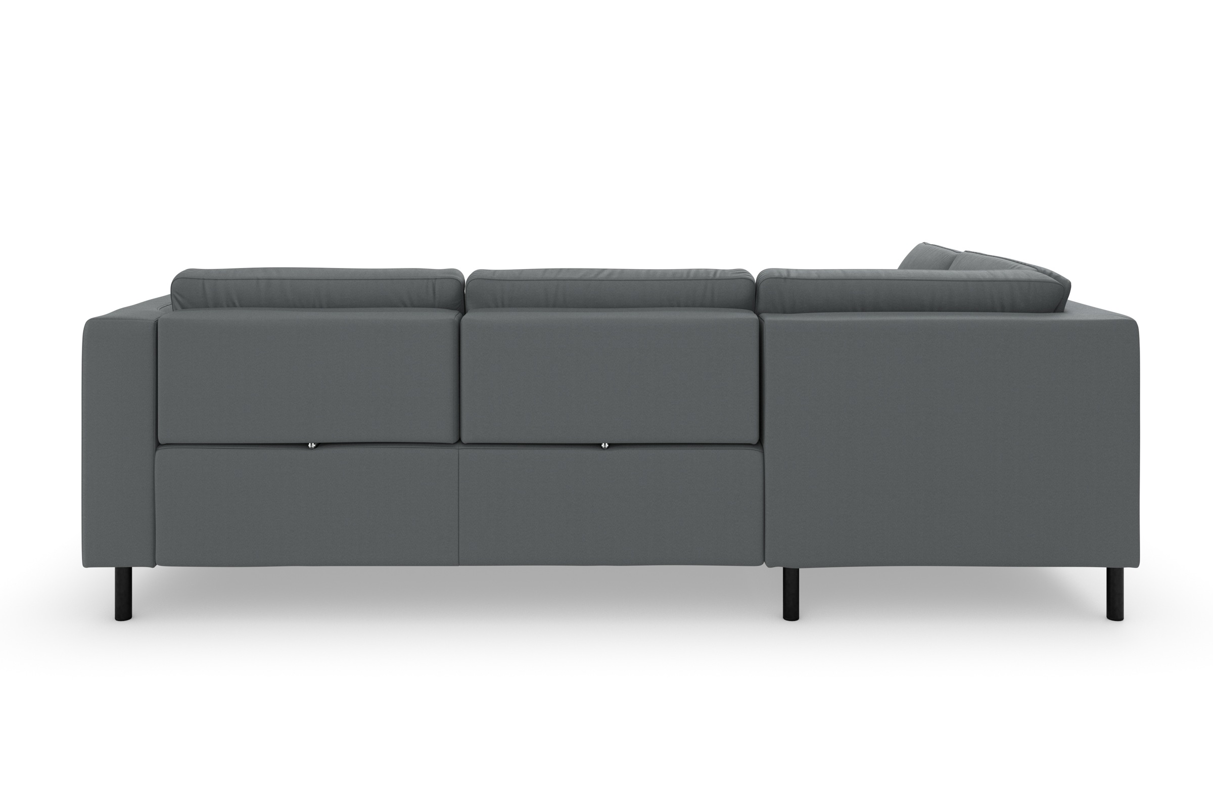 sit&more Ecksofa »Olsen L-Form«, inklusive Sitztiefenverstellung, wahlweise mit Bettfunktion, 15cm hoch