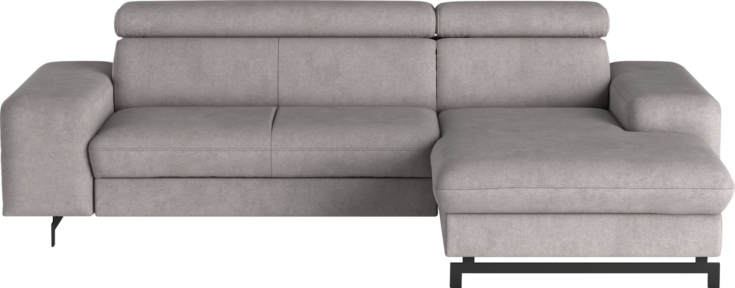 COTTA Ecksofa »Emma L-Form«, mit Kopfteilverstellung, wahlweise mit Bettfunktion & Bettkasten