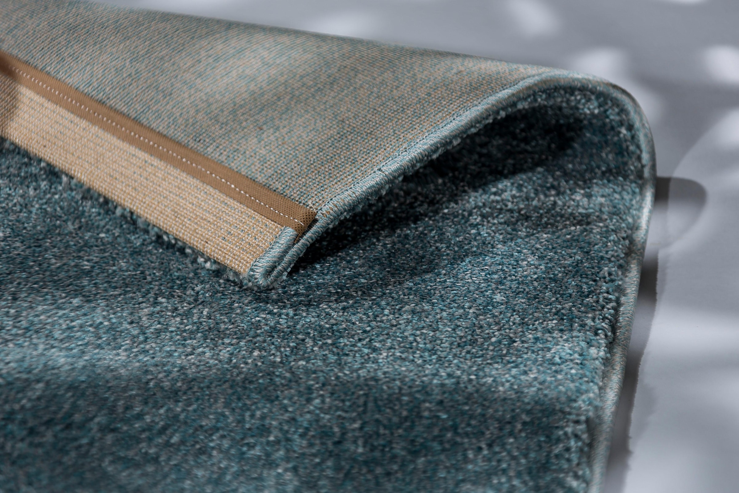 SCHÖNER WOHNEN-Kollektion Teppich »Pure 190«, rechteckig, 21 mm Höhe, Wohnzimmer, Schlafzimmer, uni, leichter Glanz, robuster Kurzflor
