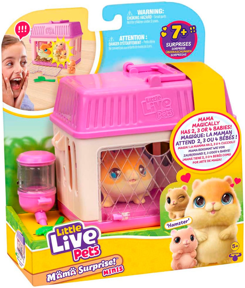 Moose Spielwelt »Little Live Pets: Mama Surprise - Hamster«
