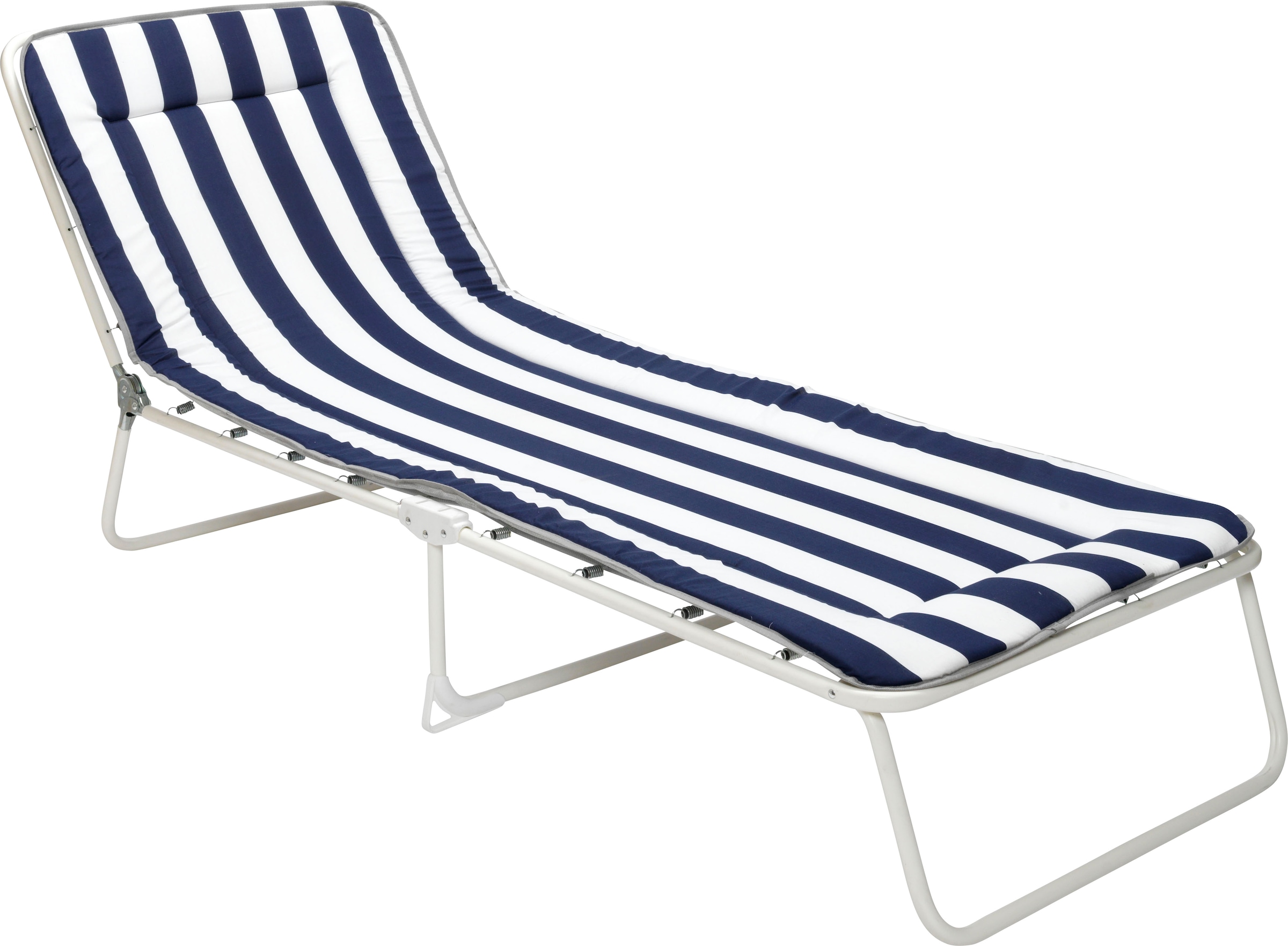 Best Gartenliege »Chiemsee«, (Packung), robustes Stahlrohrgestell