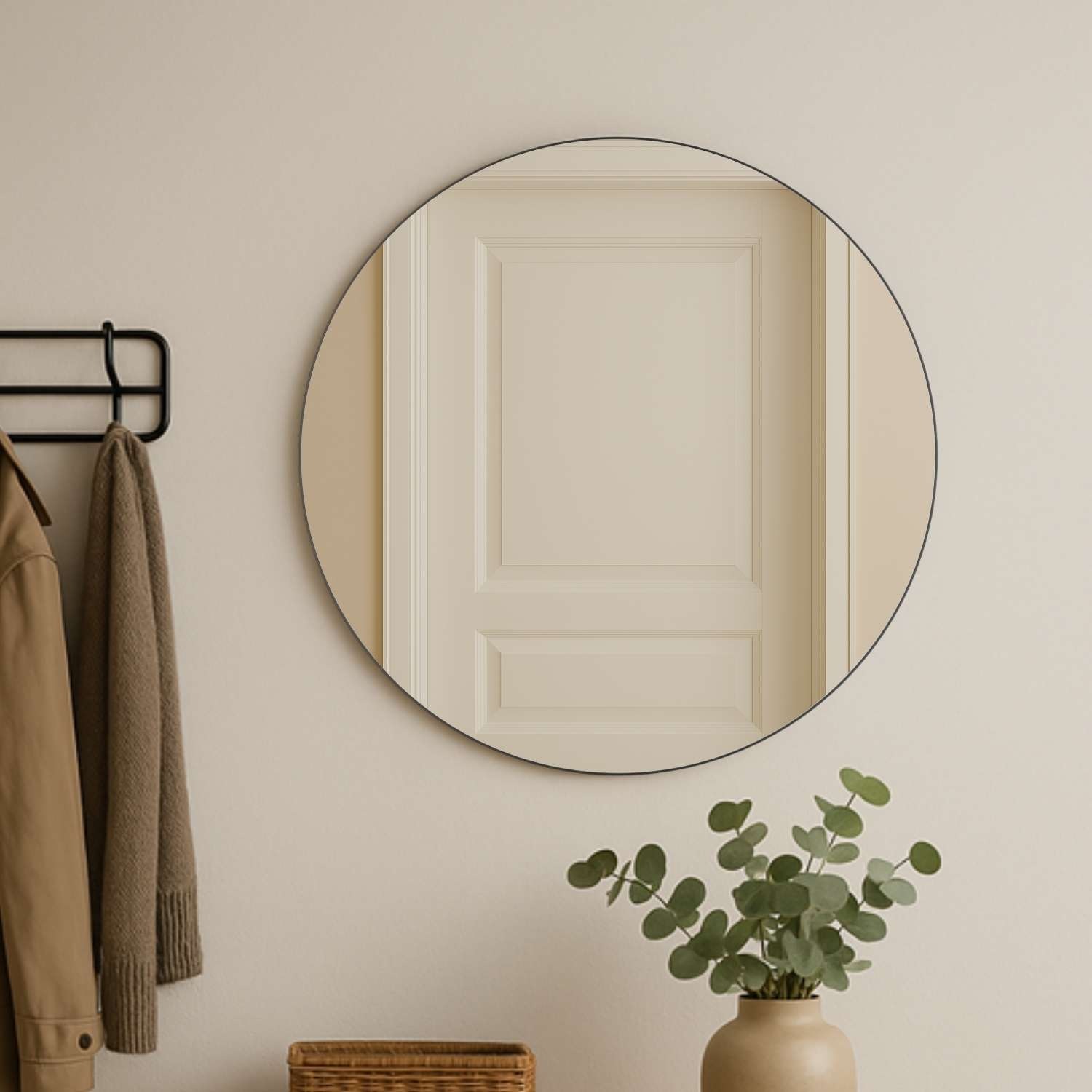 Loevschall Wandspiegel »Refine Wandspiegel rund – stilvoller Designspiegel günstig online kaufen