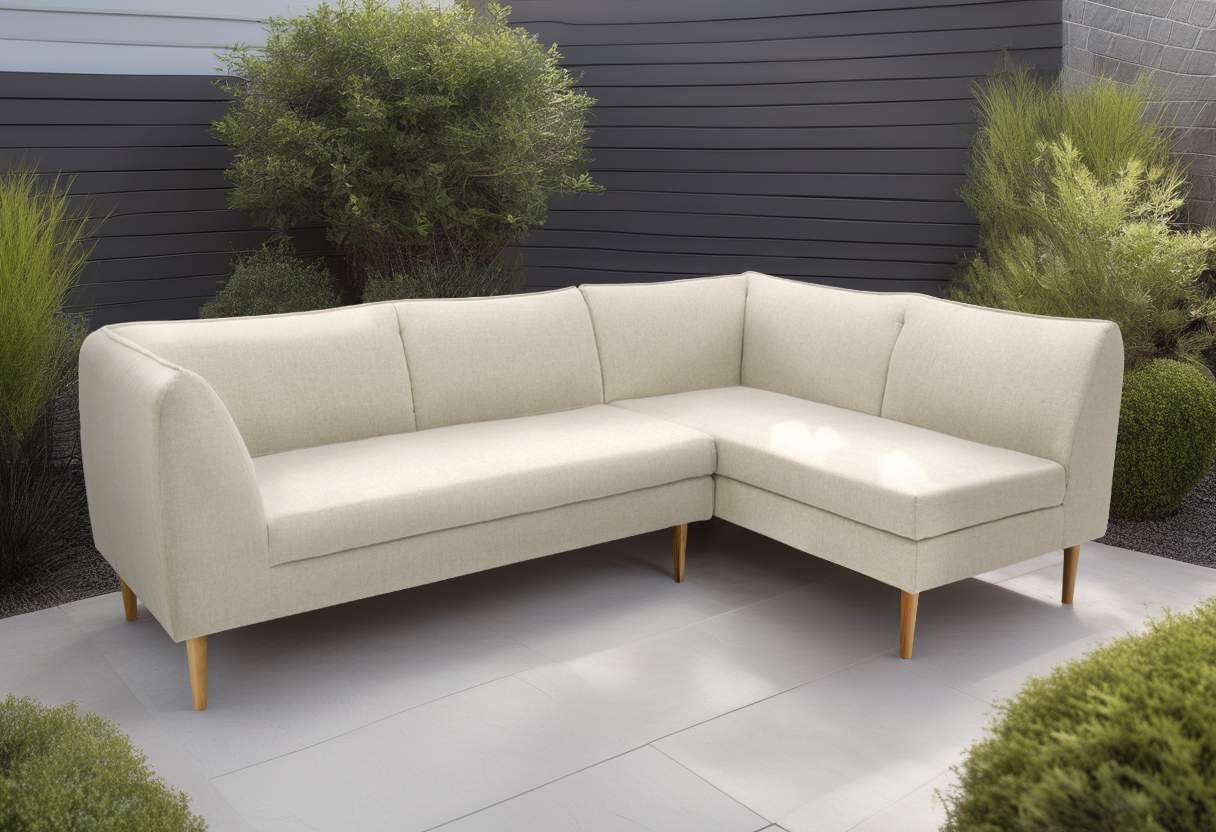 DOMO collection Ecksofa Filho, individuell erweiterbar, L-Form für Terrasse günstig online kaufen