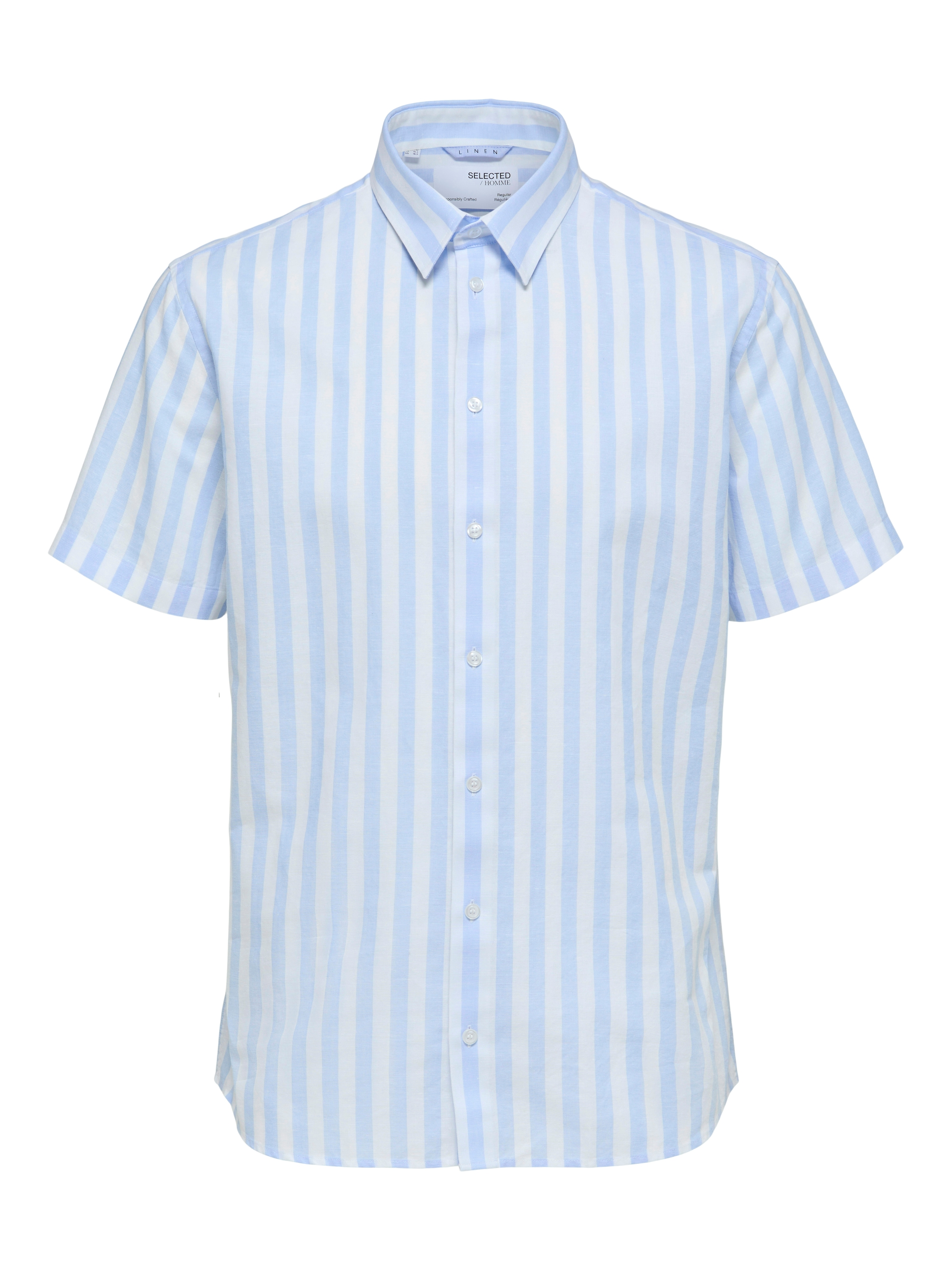 SELECTED HOMME Kurzarmhemd »SLHREG-SUN SHIRT SS NOOS«