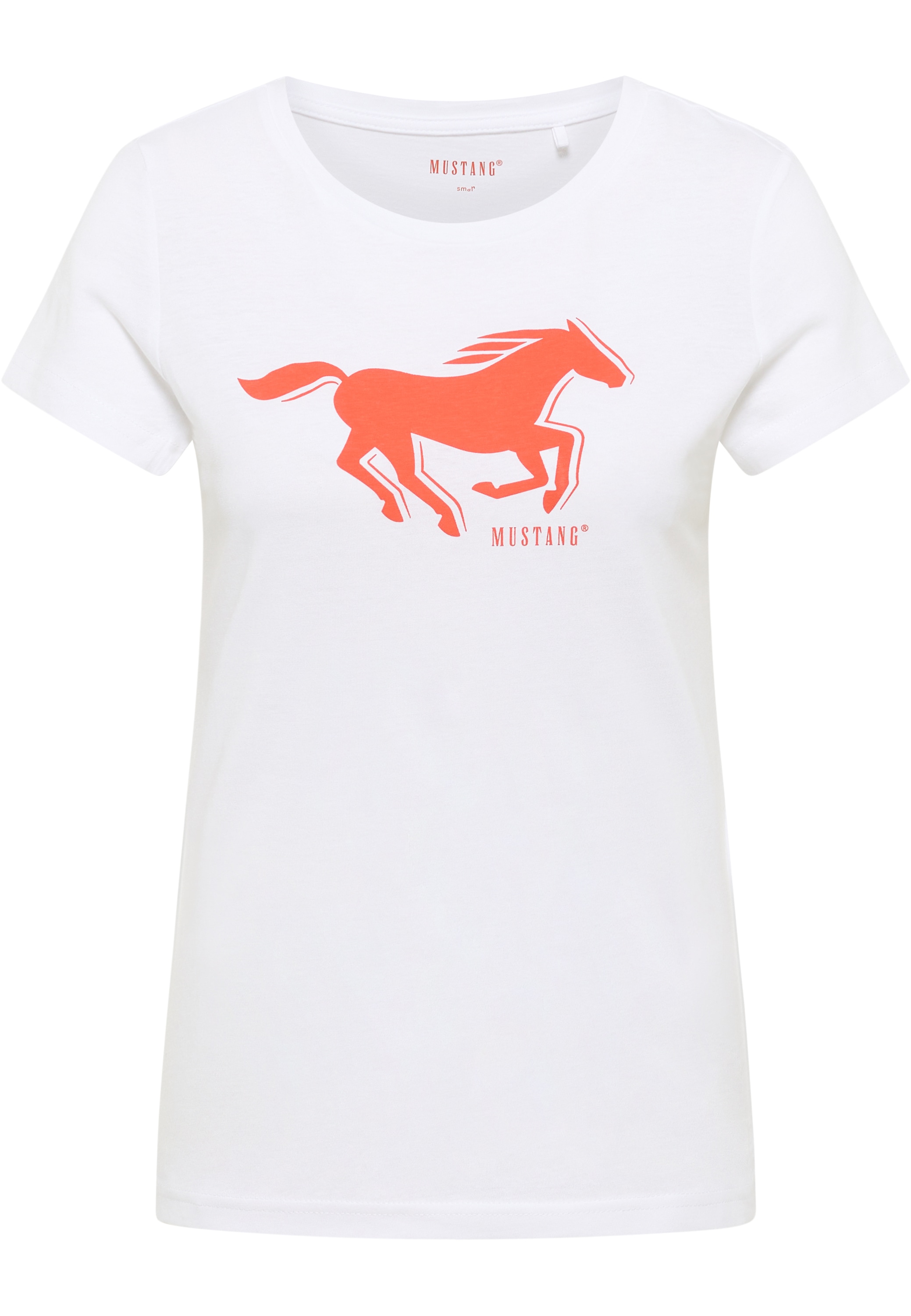 MUSTANG Kurzarmshirt »Damen Style Loa«