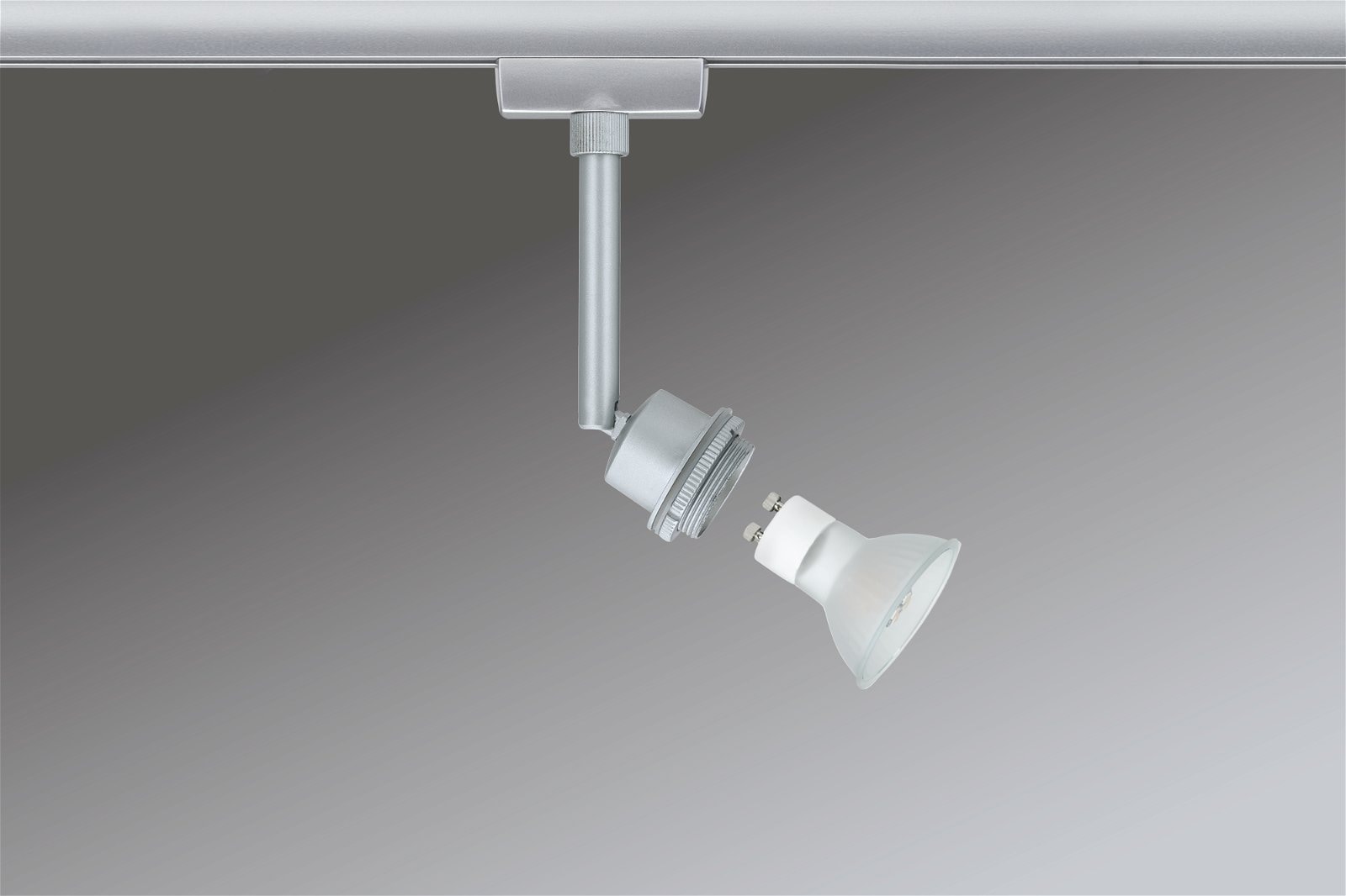Paulmann Schienensystem-Leuchten »URail Schienenspot Basic Einzelspot GZ10 250lm 3,5W 2700K«, DecoSystems, dimmbar