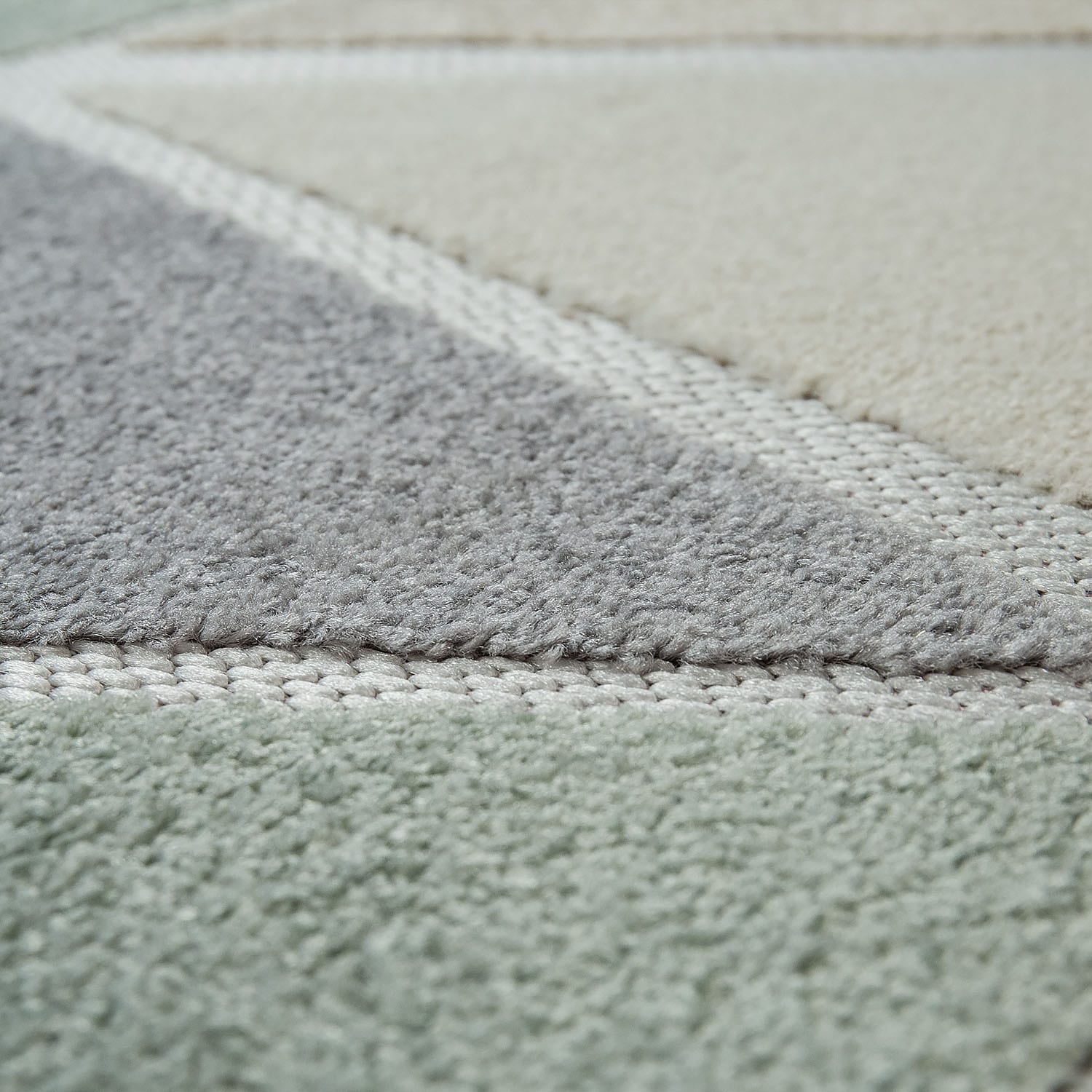 Paco Home Teppich »Stilo 860«, rechteckig, 12 mm Höhe, Kurzflor, 3D-Patchwork Design, In- und Outdoor geeignet, Wohnzimmer