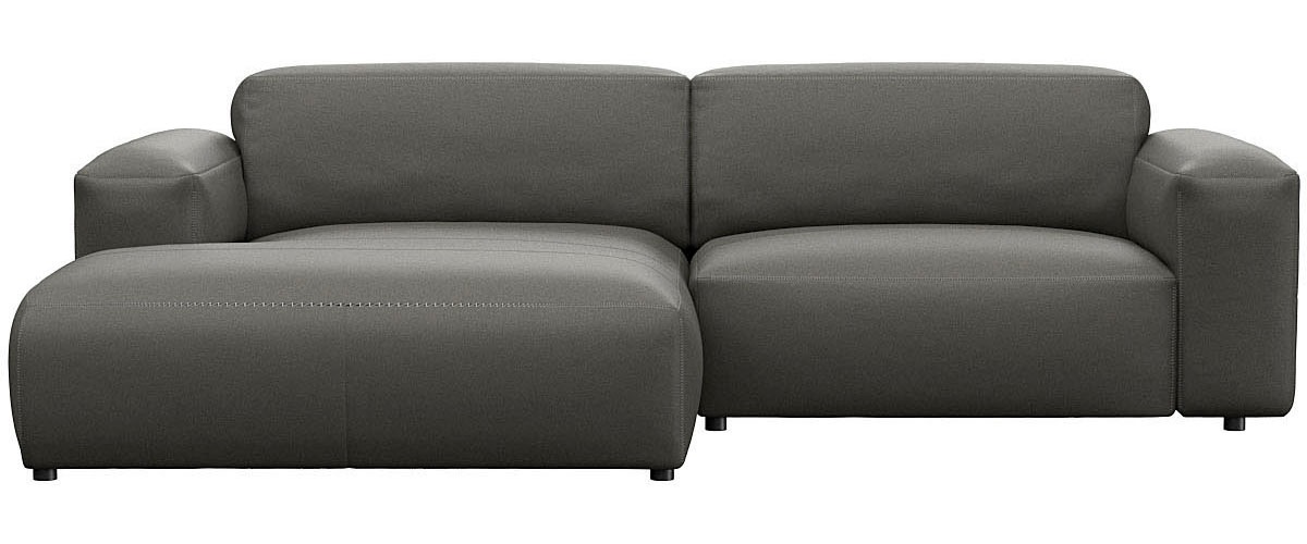FLEXLUX Ecksofa »Lucera Chaislongue rechts oder links, L-Form, bequem«, mod günstig online kaufen